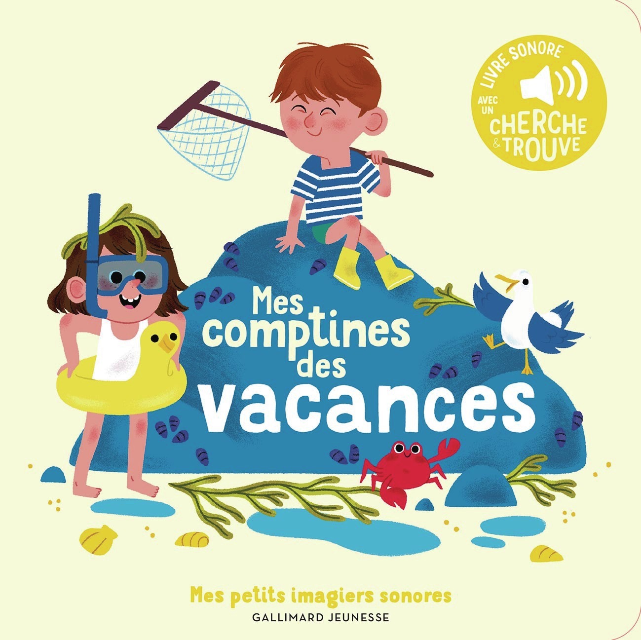 Mes comptines des vacances -  ELSA FOUQUIER, Elsa Fouquier, Emilie Jacob, Emilie Jacob - GALLIMARD JEUNE