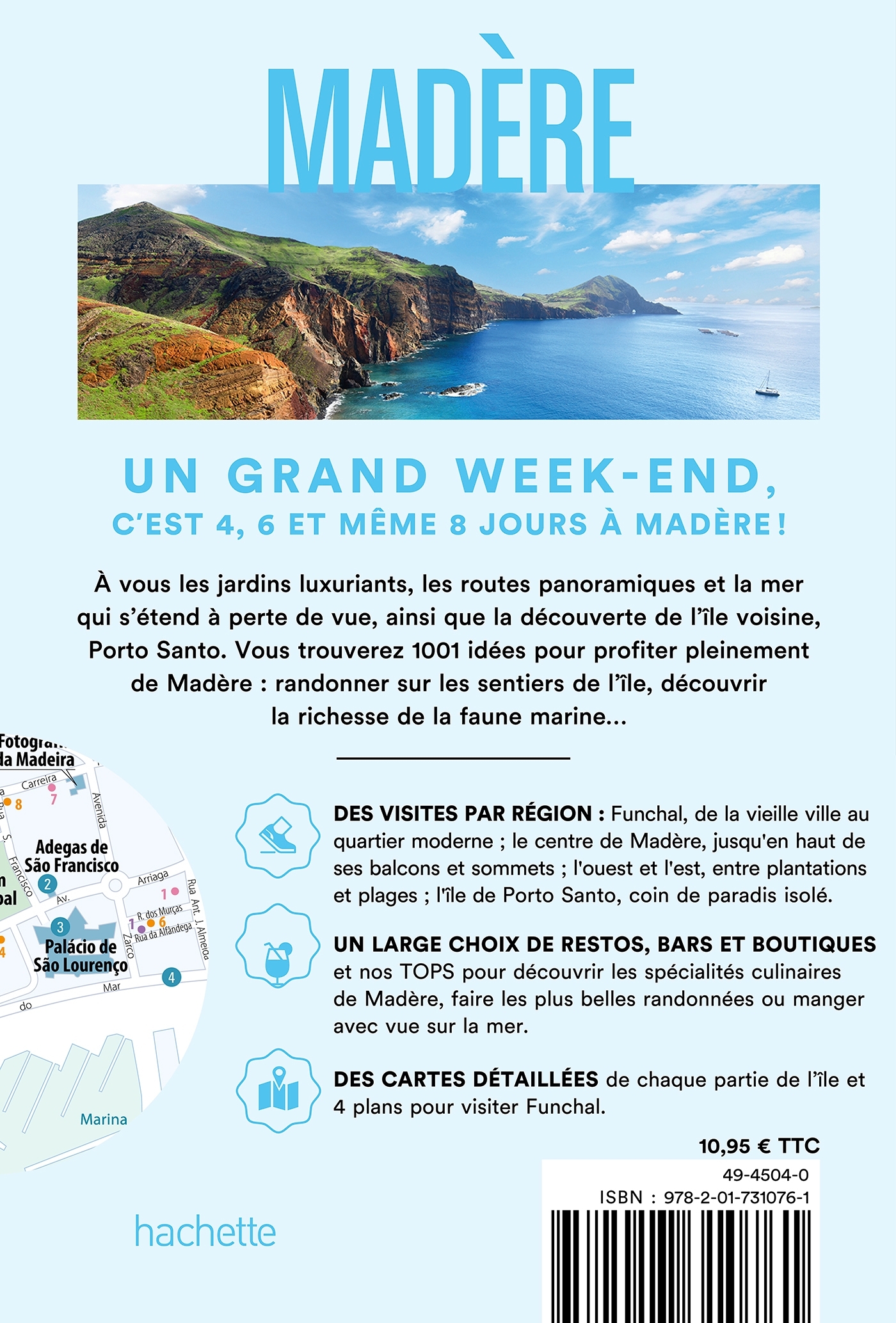 Madère Guide Un Grand Week-end - Jean-Philippe Follet - HACHETTE TOURI
