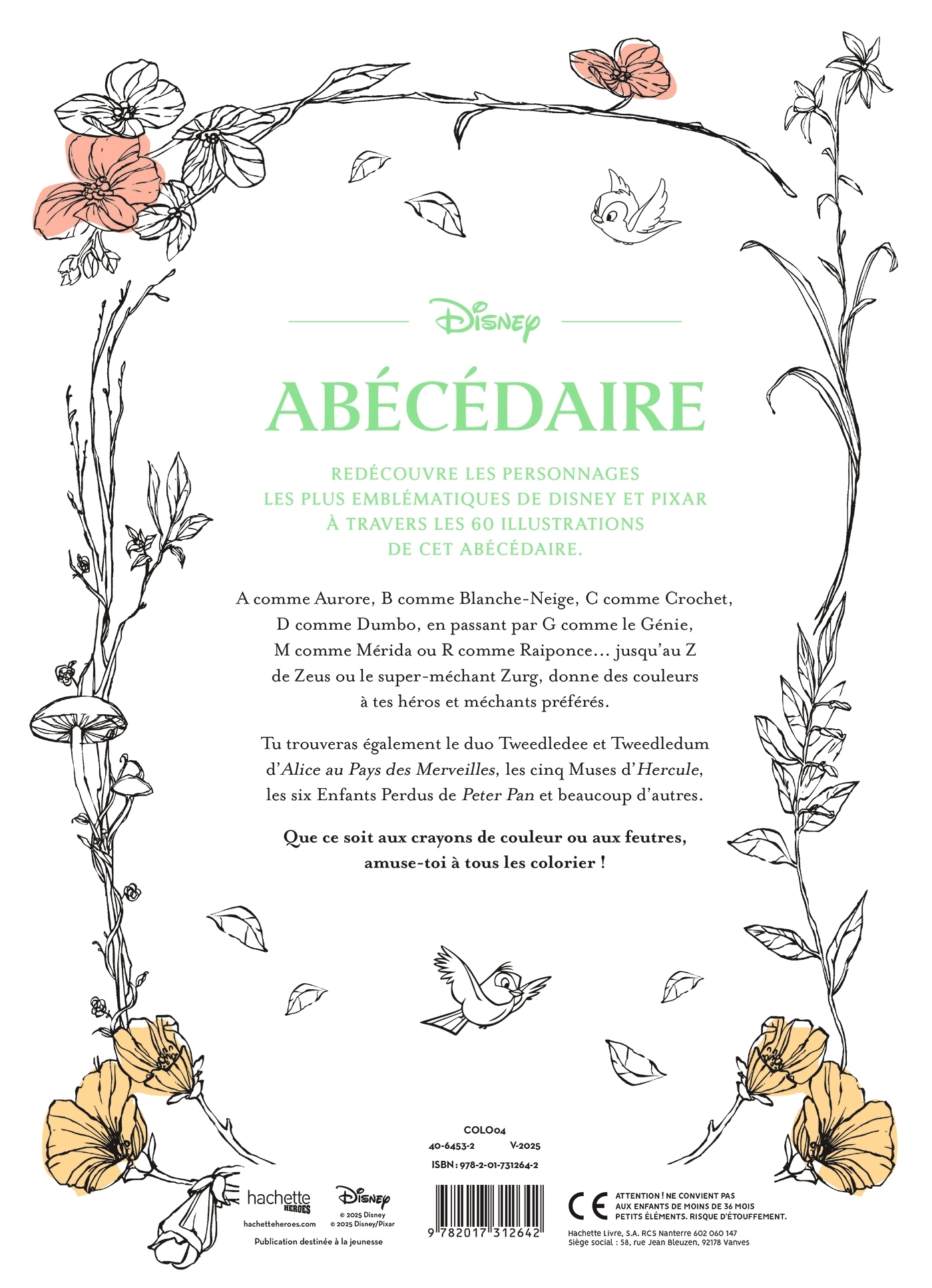 Abécédaire Disney -  - HACHETTE HEROES