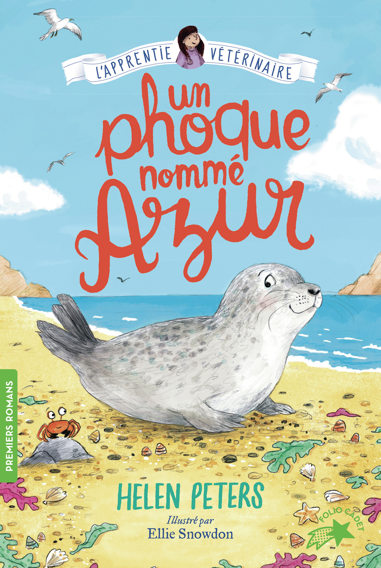 Un phoque nommé Azur - Helen Peters, Ellie Snowdon, Vanessa Rubio-Barreau - GALLIMARD JEUNE