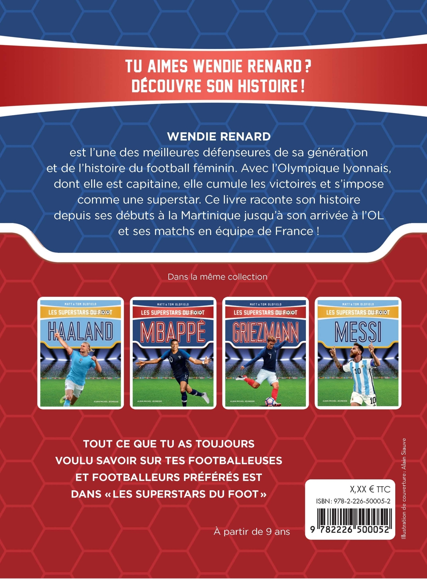 Wendie Renard - Jean-Michel Billioud - ALBIN MICHEL