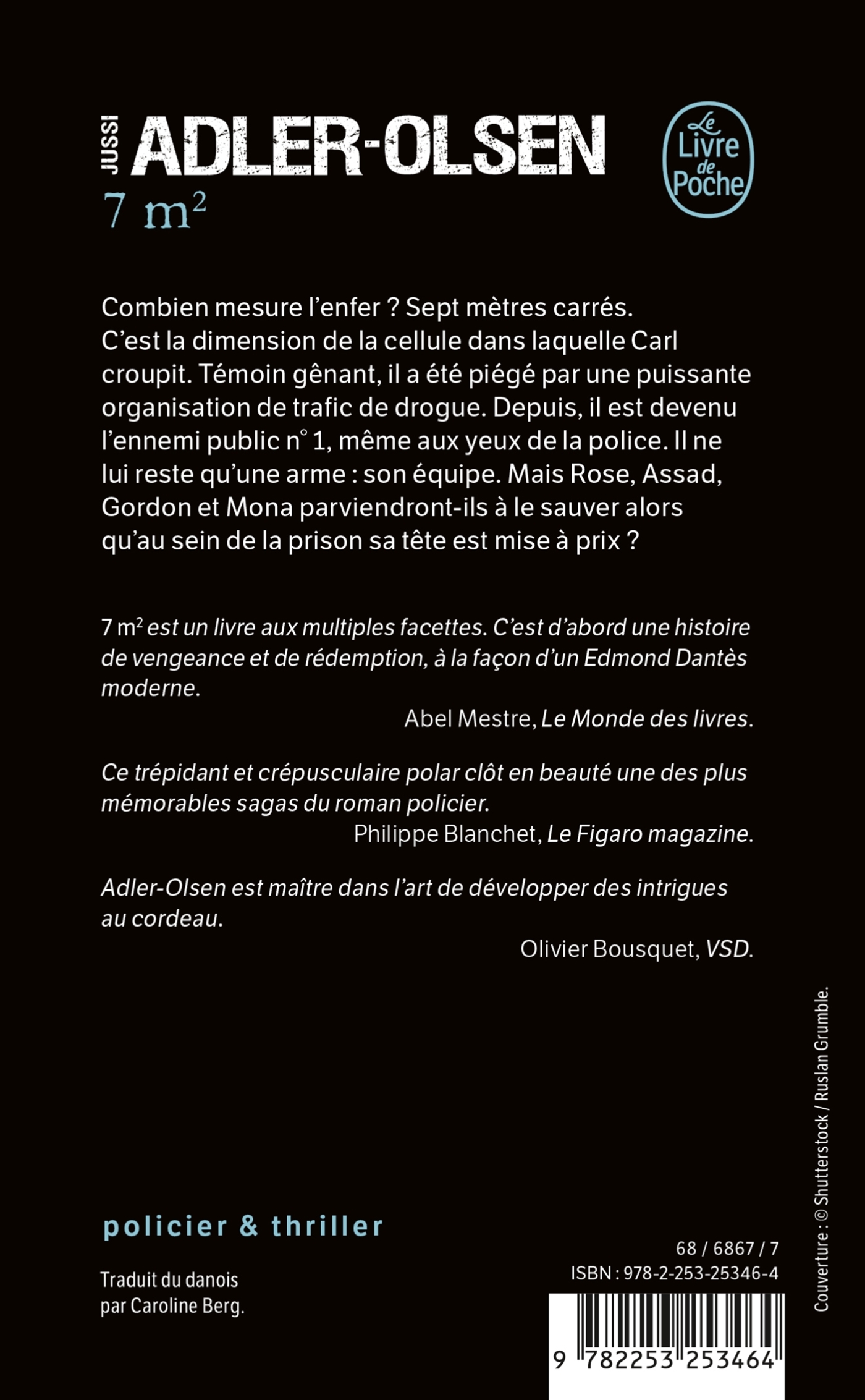 7m2 (Les Enquêtes du département V, Tome 10) - Jussi Adler-Olsen - LGF