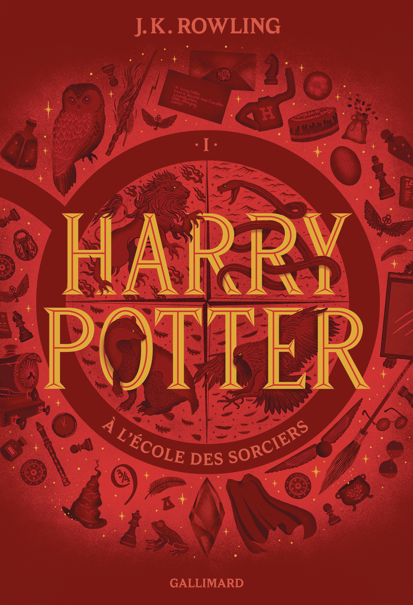 Harry Potter à l'école des sorciers - J.K. Rowling, Jean-François Ménard - GALLIMARD JEUNE