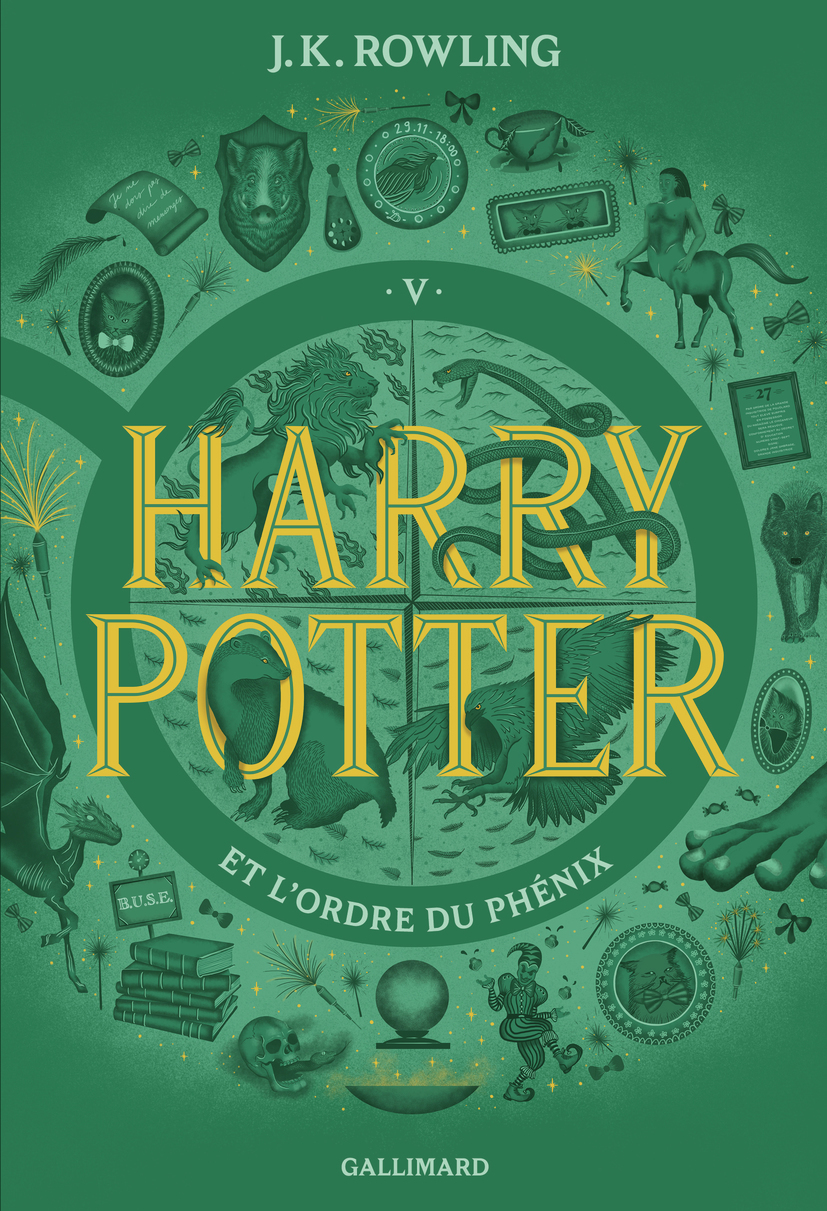 Harry Potter et l'Ordre du Phénix - J.K. Rowling, Jean-François Ménard - GALLIMARD JEUNE