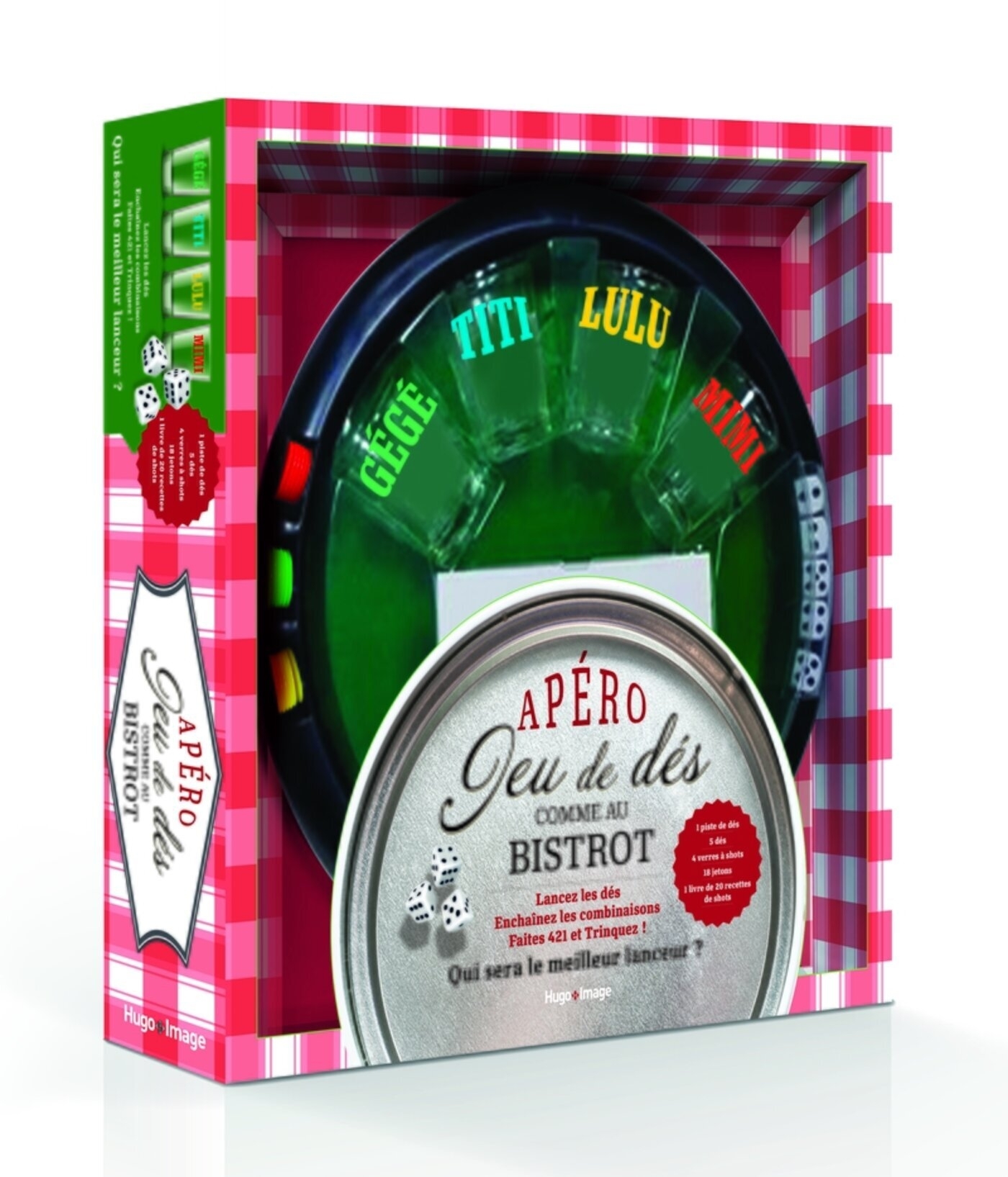 Coffret apéro jeu de dés -   - HUGO IMAGE