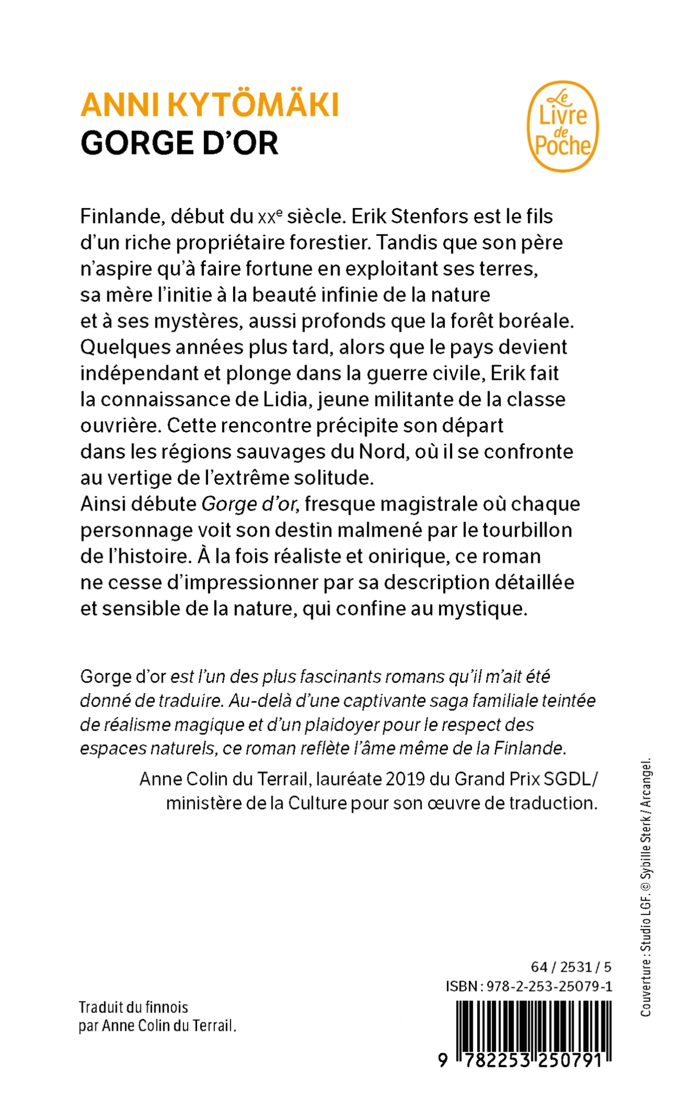 Gorge d'or - Anni KYTOMAKI - LGF