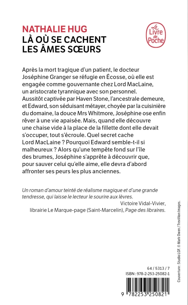 Là où se cachent les âmes soeurs - Nathalie Hug - LGF