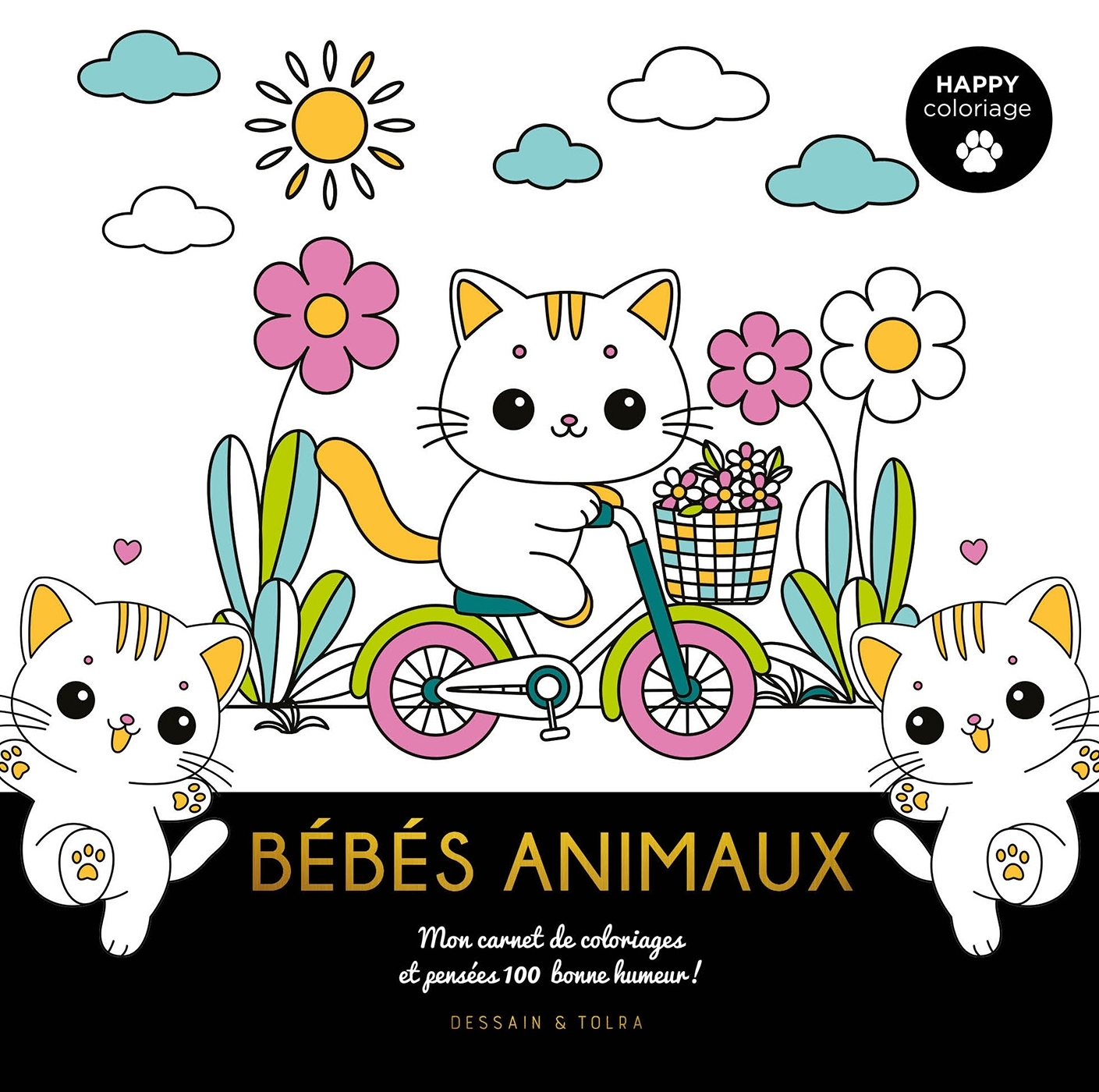 Happy coloriage Bébés animaux -  - DESSAIN TOLRA