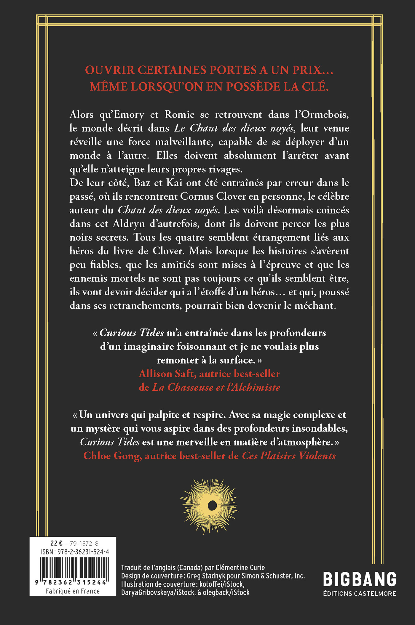 Curious Tides, T2 : D'autres cieux mystérieux - Pascale Lacelle, Clémentine Curie - BIGBANG