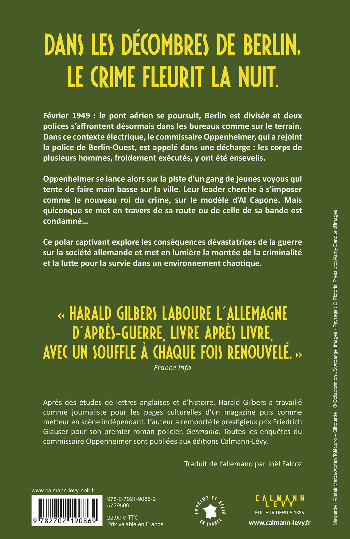 L'Écho des ruines - Harald Gilbers - CALMANN-LEVY