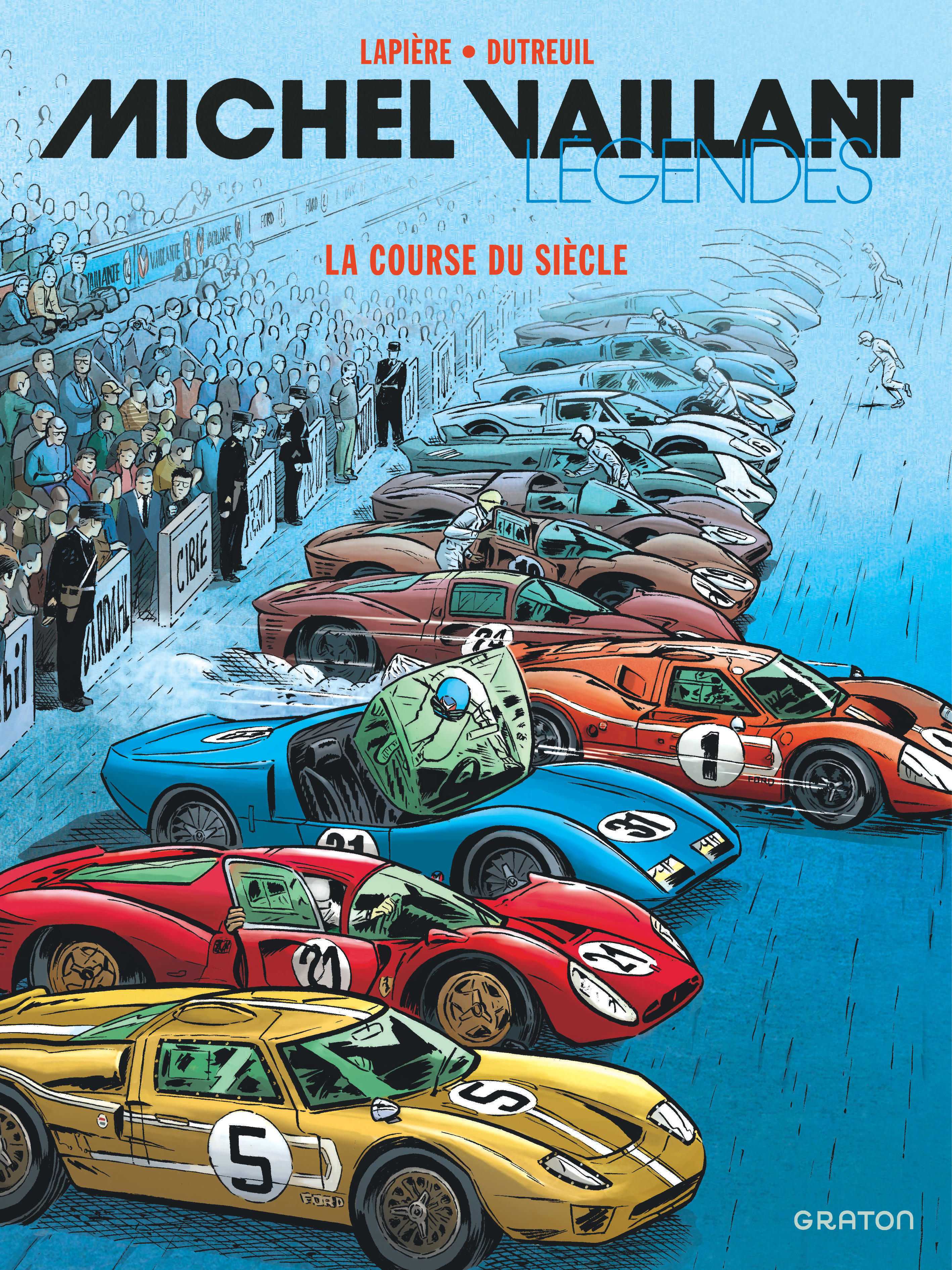 Michel Vaillant - Légendes - Tome 4 - La course du siècle -  Lapière Denis,  Dutreuil Vincent - GRATON