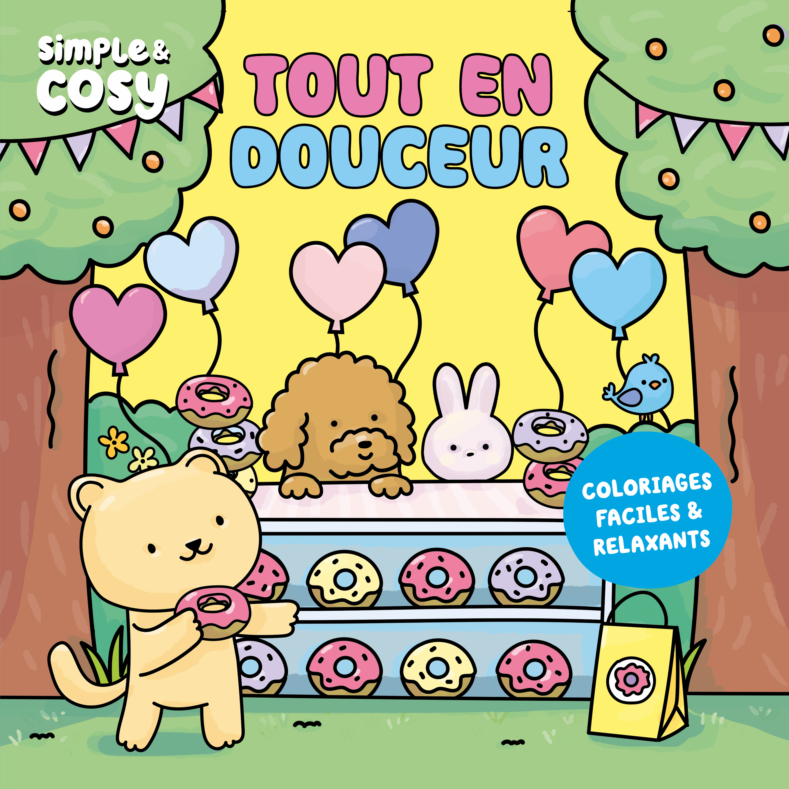 Coloriages Tout en douceur - Sam Jayne - FLEURUS