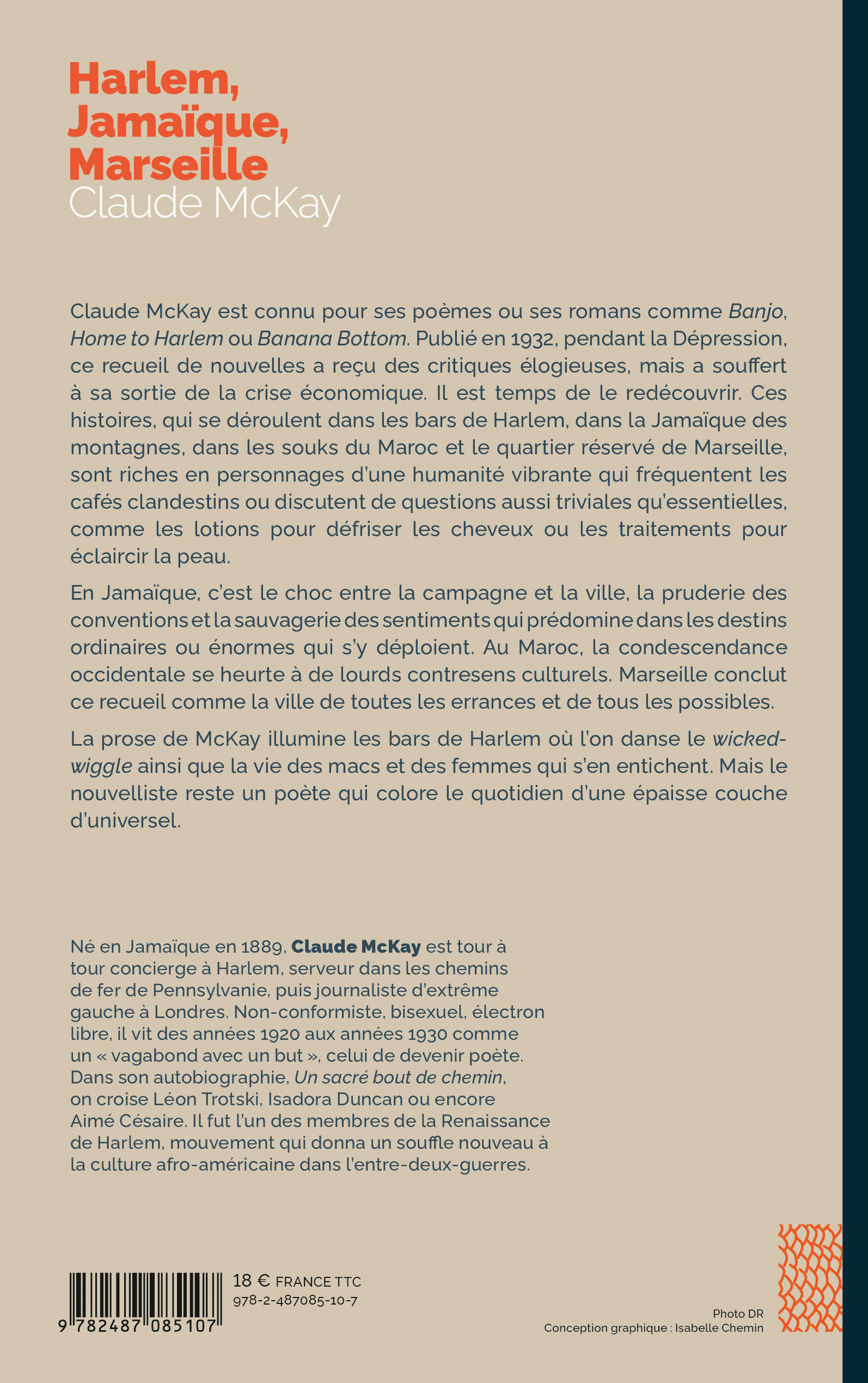 De Harlem à Marseille -  MCKAY CLAUDE, Armando COX - ECAILLER DU SUD