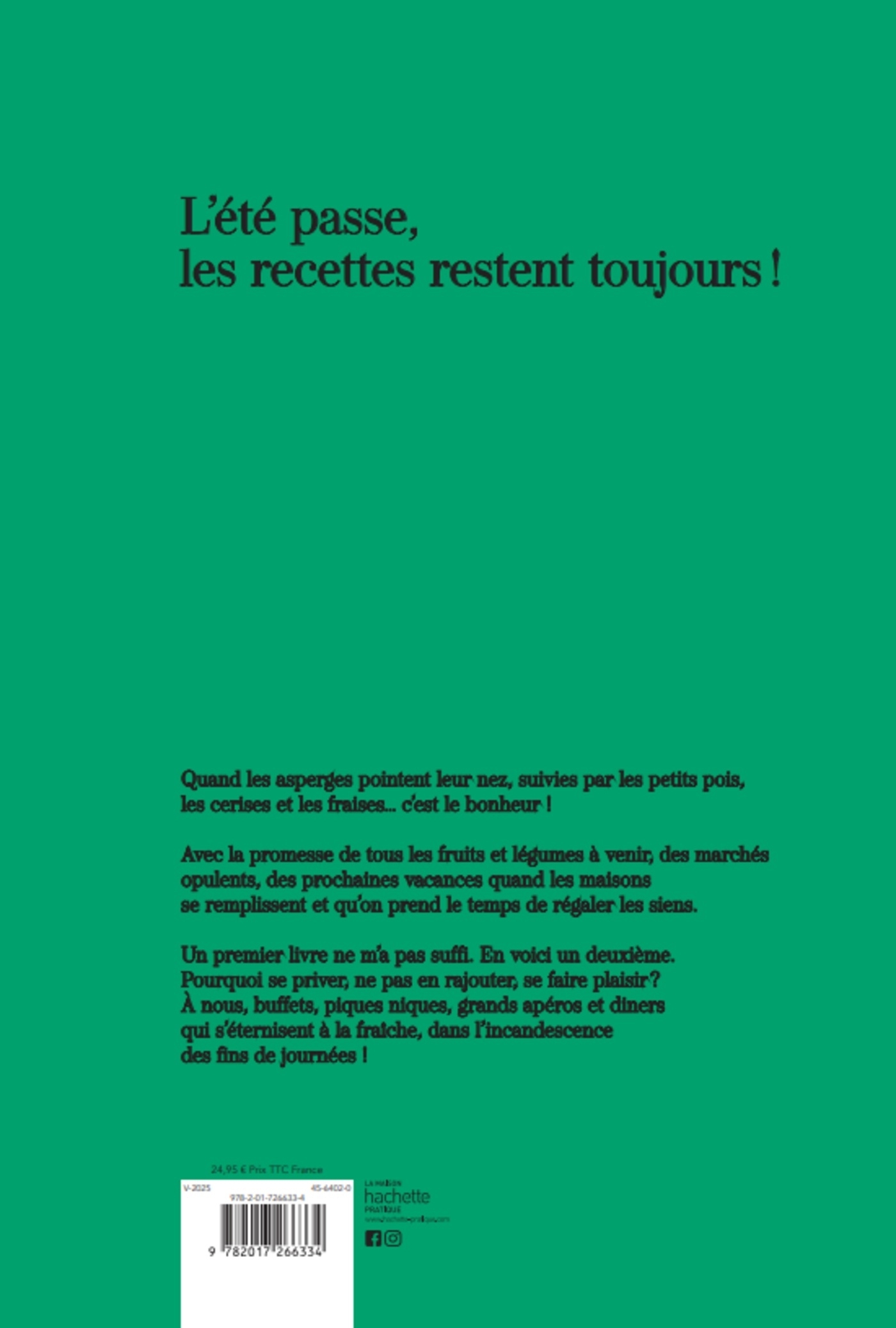 L'été passe, les recettes restent toujours ! - Andrée Zana-Murat, Andrée Zana Murat - HACHETTE PRAT