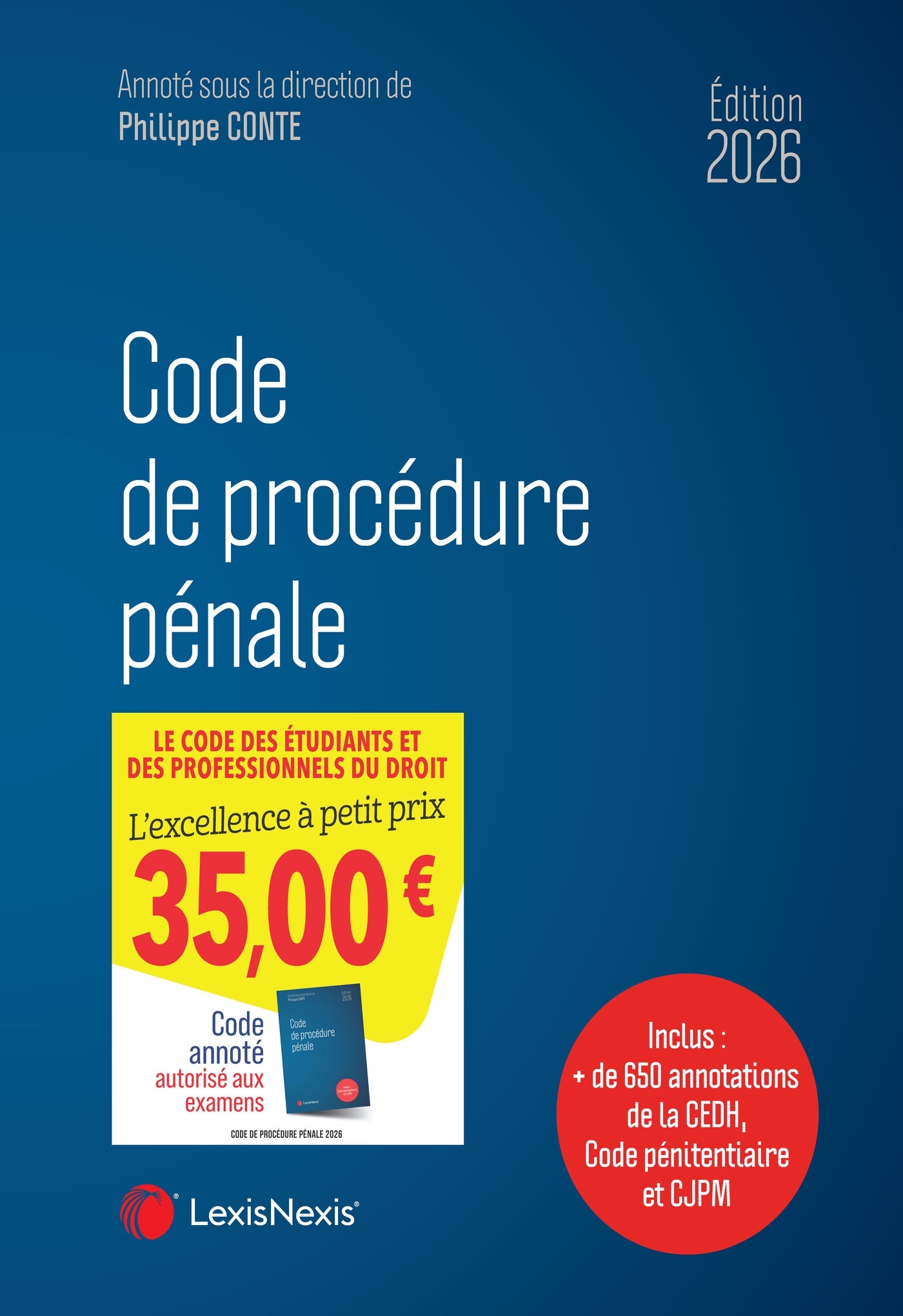 Code de procédure pénale 2026 -  - LEXISNEXIS