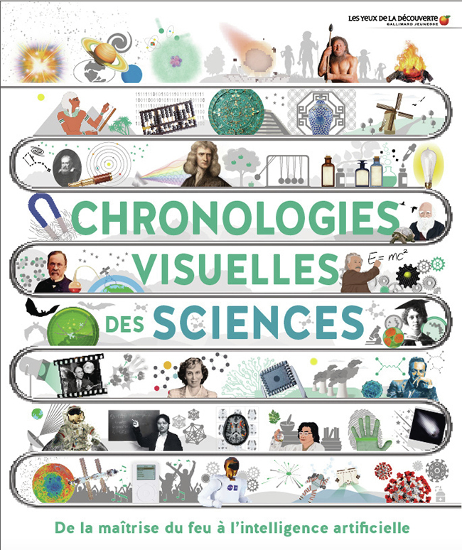 Chronologies visuelles des sciences -  Collectif, Bruno Porlier - GALLIMARD JEUNE