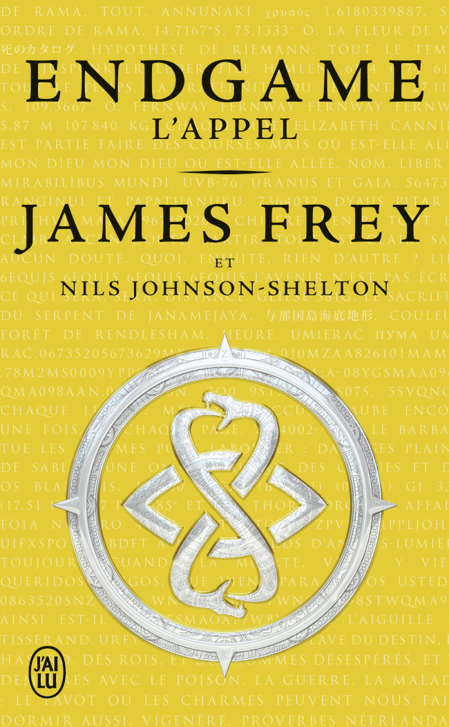 Endgame - James Frey, Nils Johnson-Shelton, Jean Esch - J'AI LU