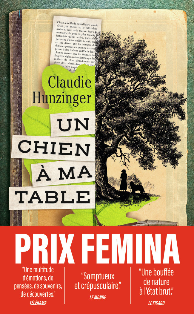 Un chien à ma table - Claudie HUNZINGER - J'AI LU