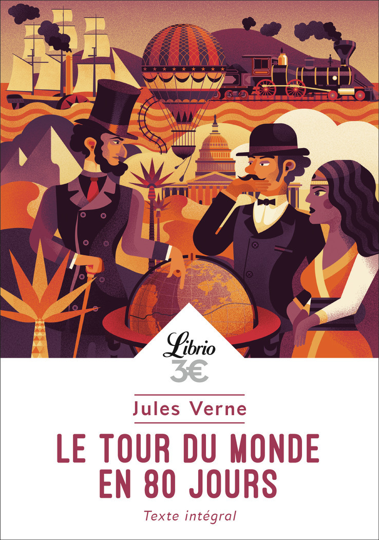 Le Tour du monde en 80 jours - Jules Verne - J'AI LU