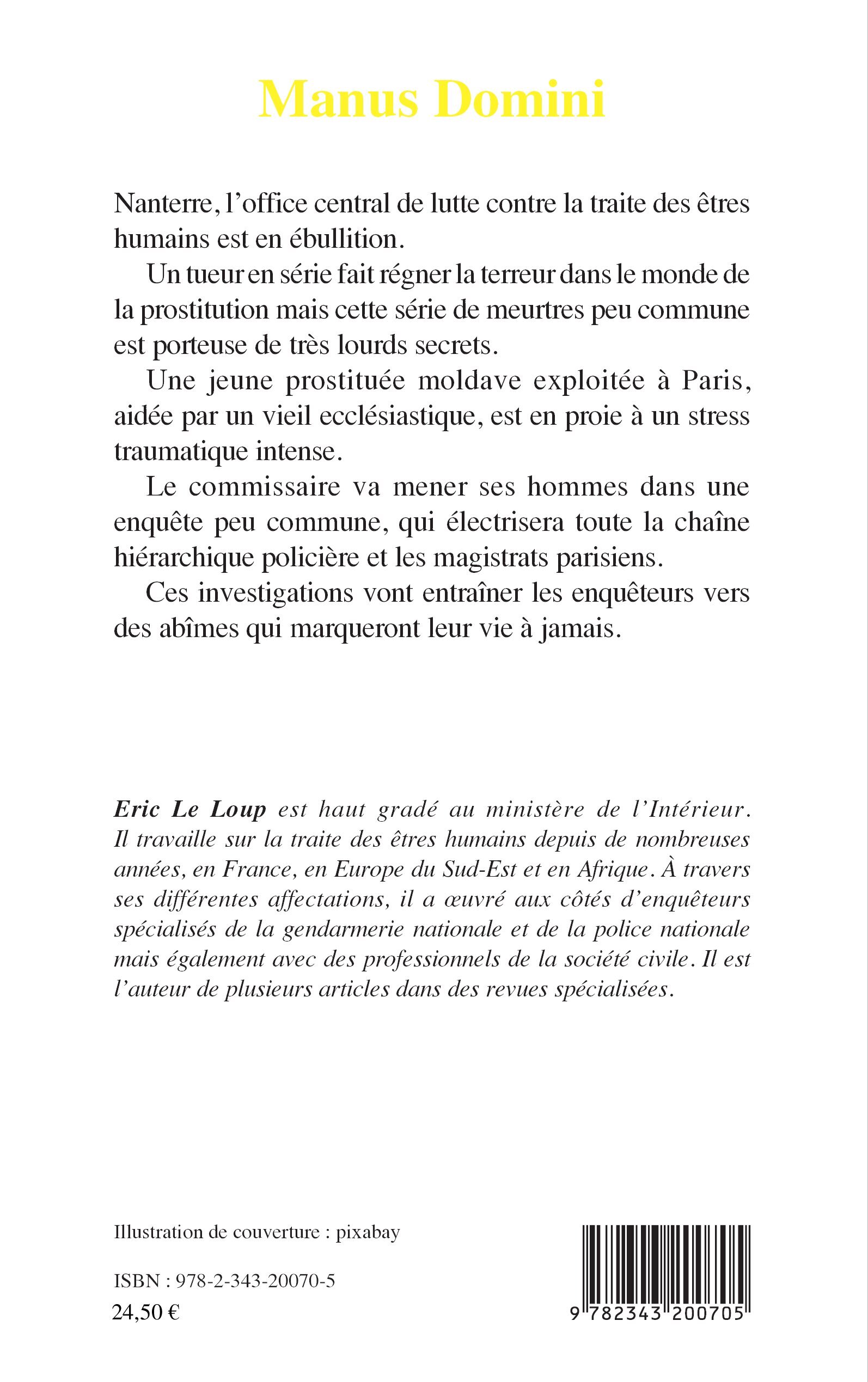 Manus Domini - Eric Le Loup - L'HARMATTAN