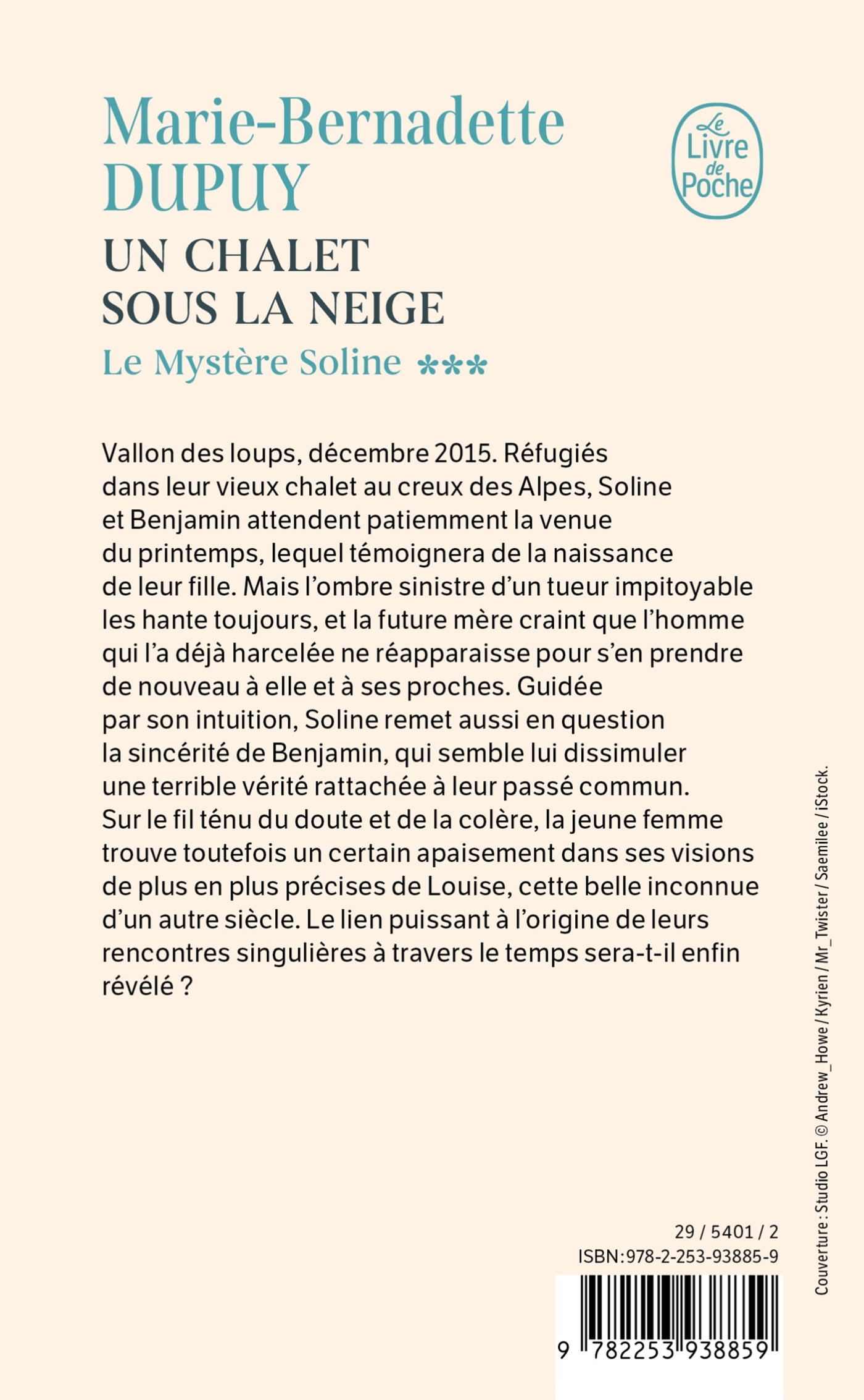 Un Chalet sous la neige (Le Mystère Soline, Tome 3) - Marie-Bernadette Dupuy - LGF