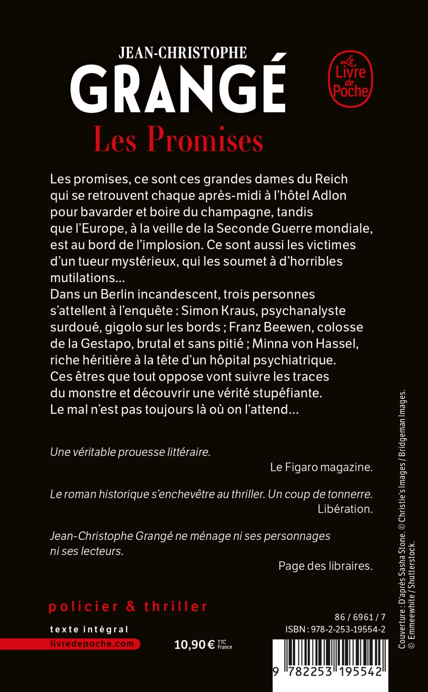 Les Promises - Jean-Christophe Grange - LGF