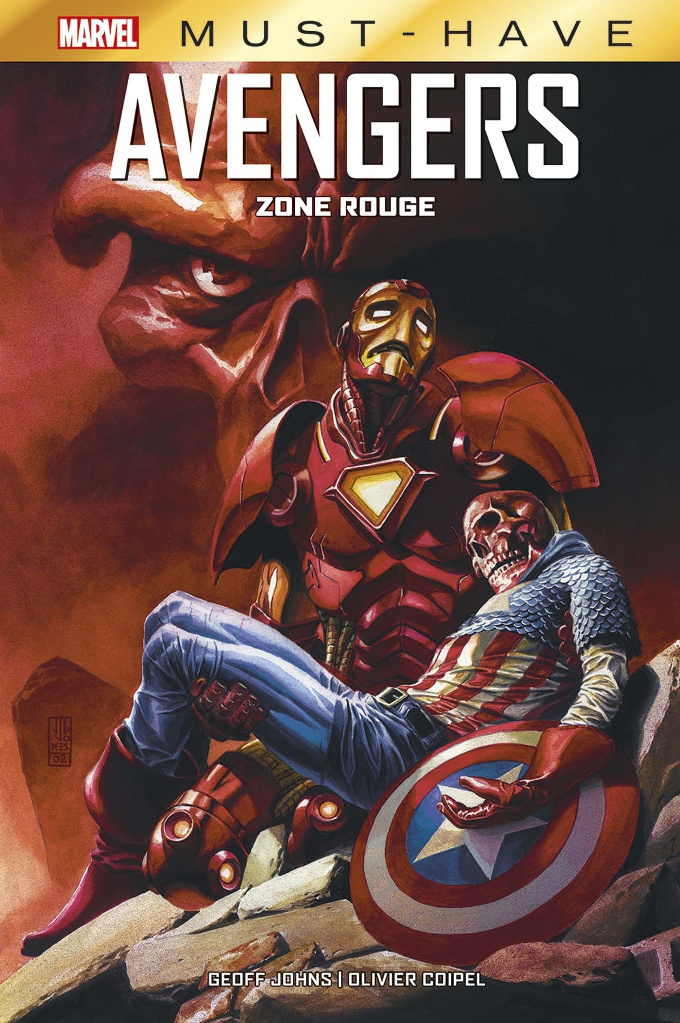 Avengers : Zone Rouge - Geoff JOHNS, Olivier Coipel - PANINI