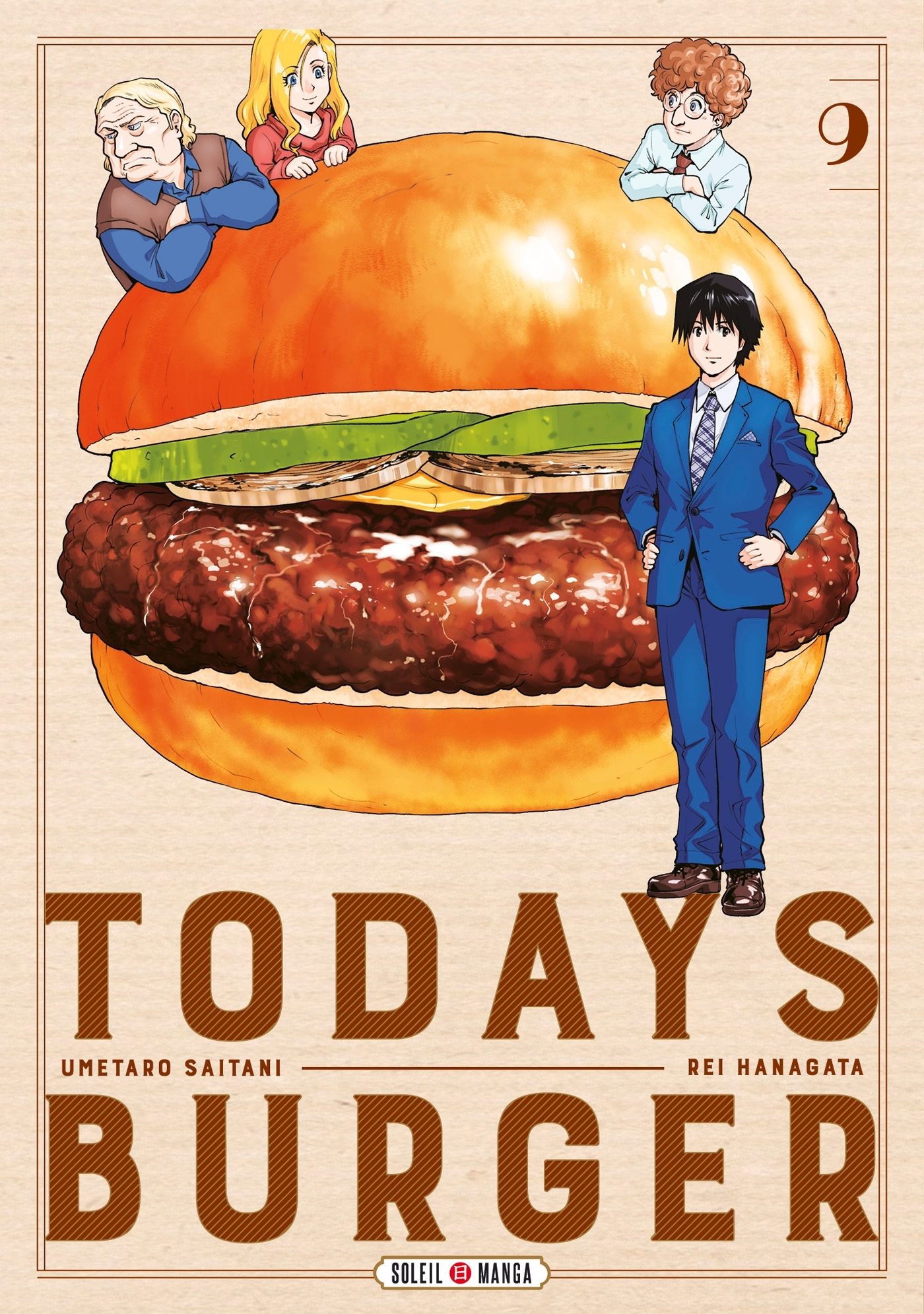 Today's Burger T09 - Rei Hanagata, Umetaro Saitani - SOLEIL