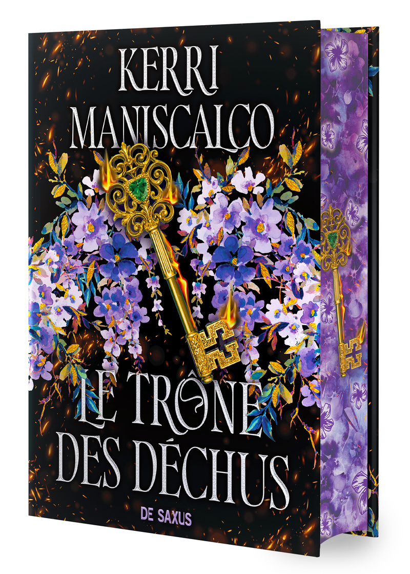 Le Trône des déchus - Tome 01 Les Princes des péchés (relié collector) - Kerri Maniscalco, June Silinski - DE SAXUS