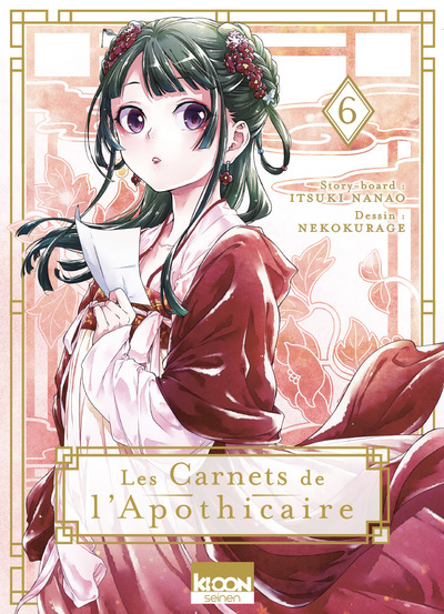 Les Carnets de l'apothicaire T06 - Itsuki Nanao,  Nekokurage - KI-OON