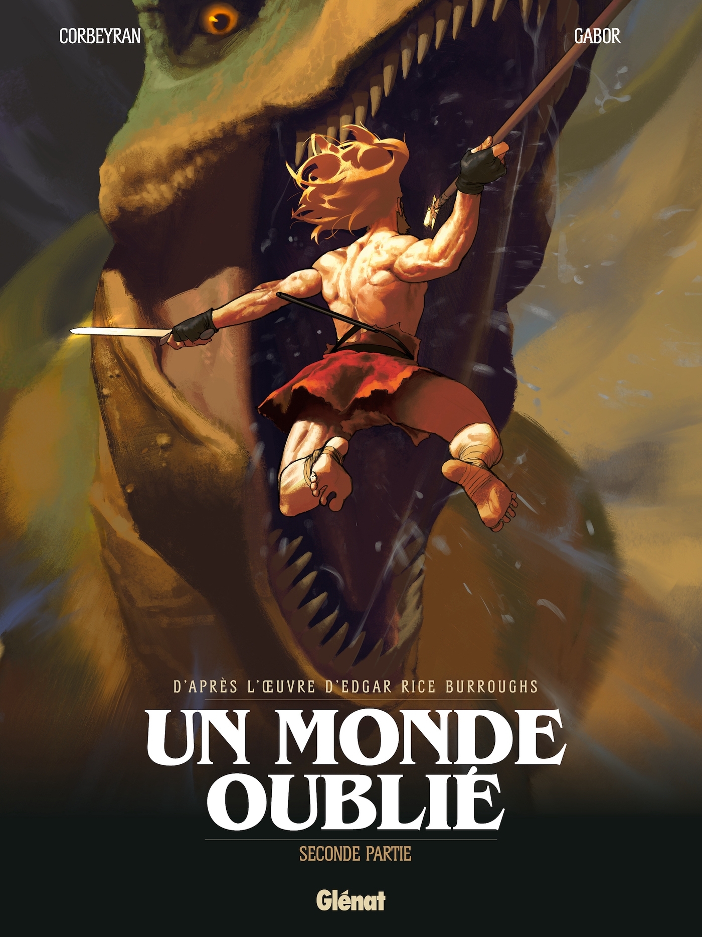 Un monde oublié - Tome 02 - Eric Corbeyran,  Gabor, Edgar Rice Burroughs - GLENAT