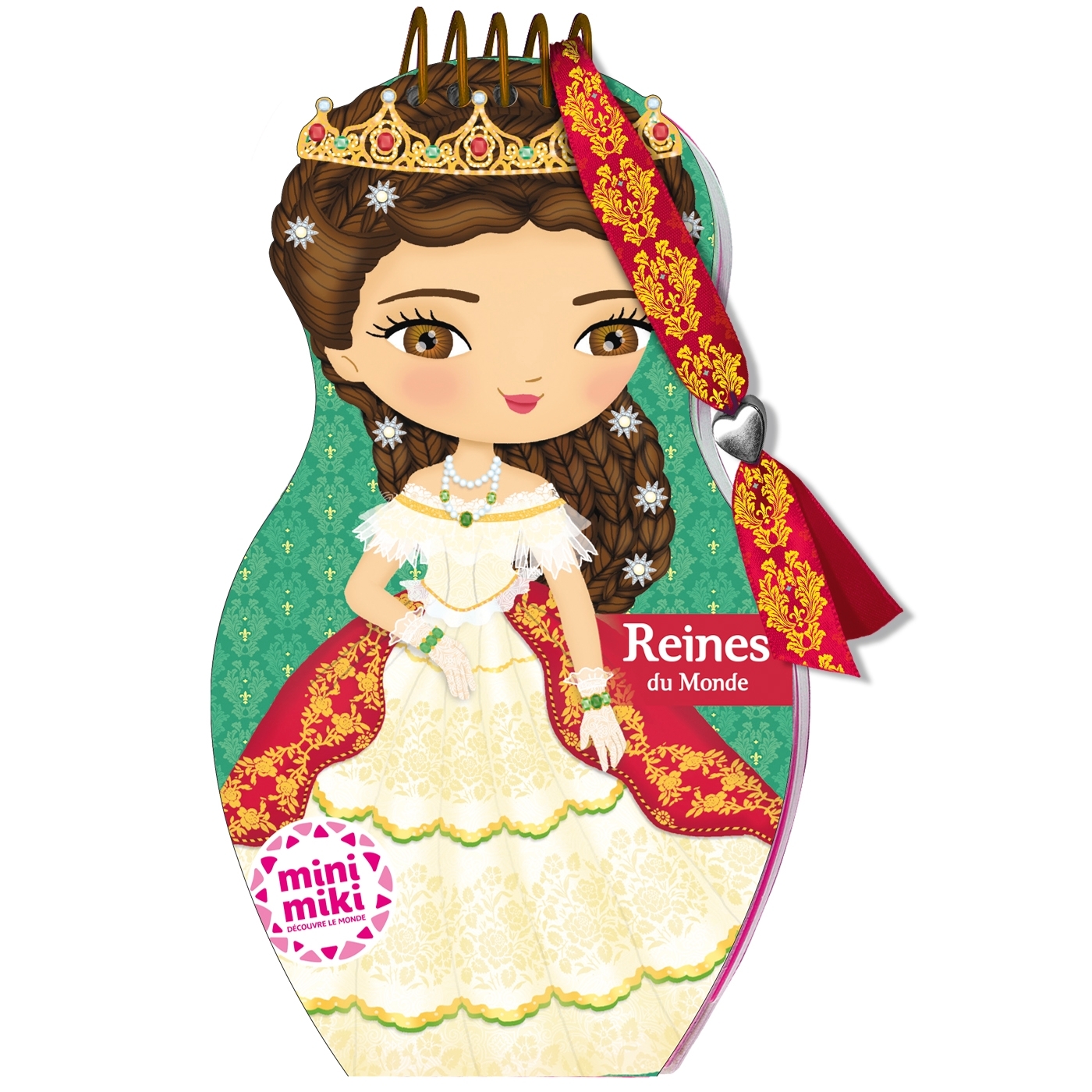 Minimiki - Carnet créatif - Reines du monde - Julie CAMEL - PLAY BAC