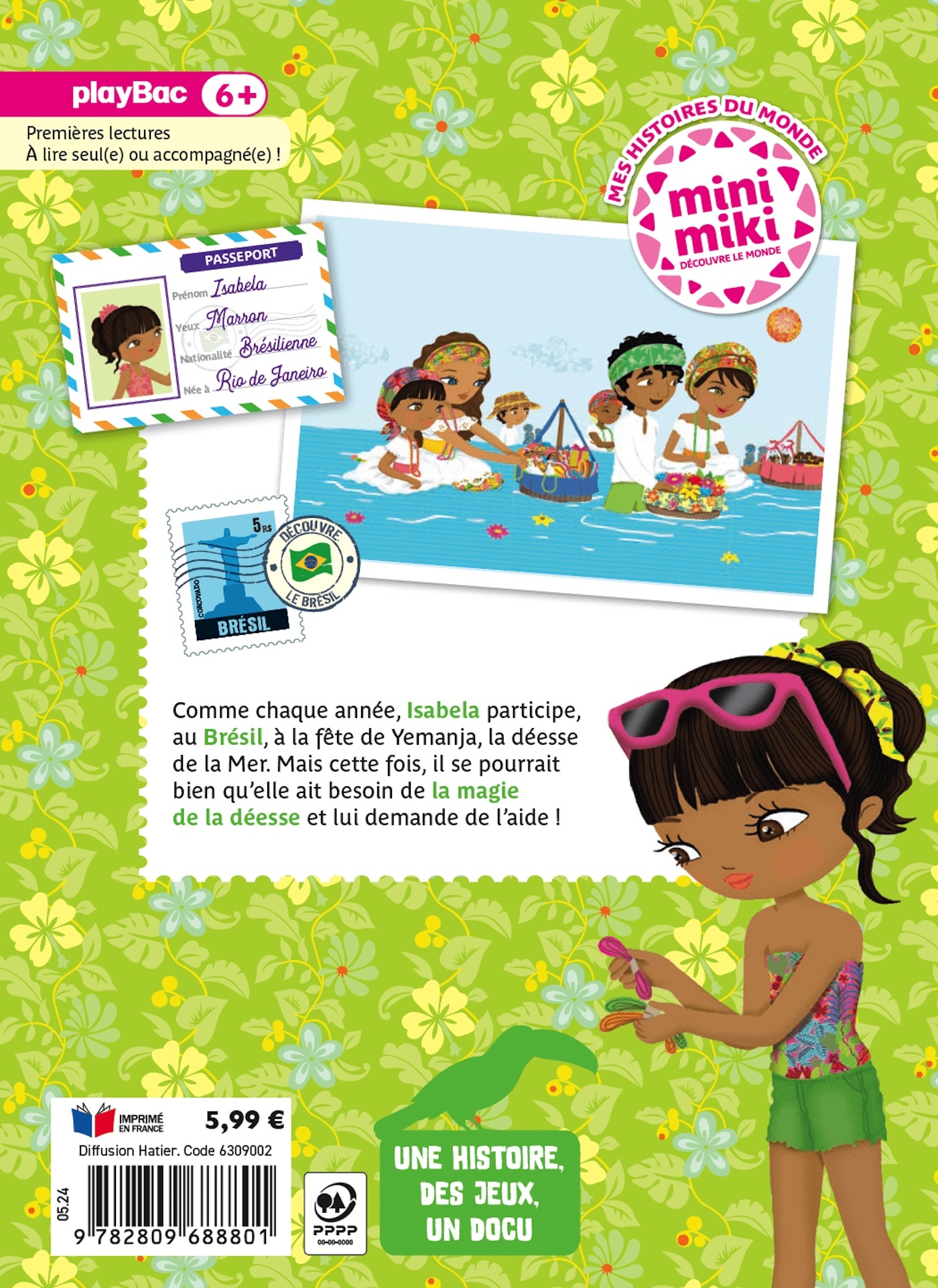 Minimiki - Isabela et la déesse de la mer nouvelle édition -  Nadja, Julie CAMEL - PLAY BAC