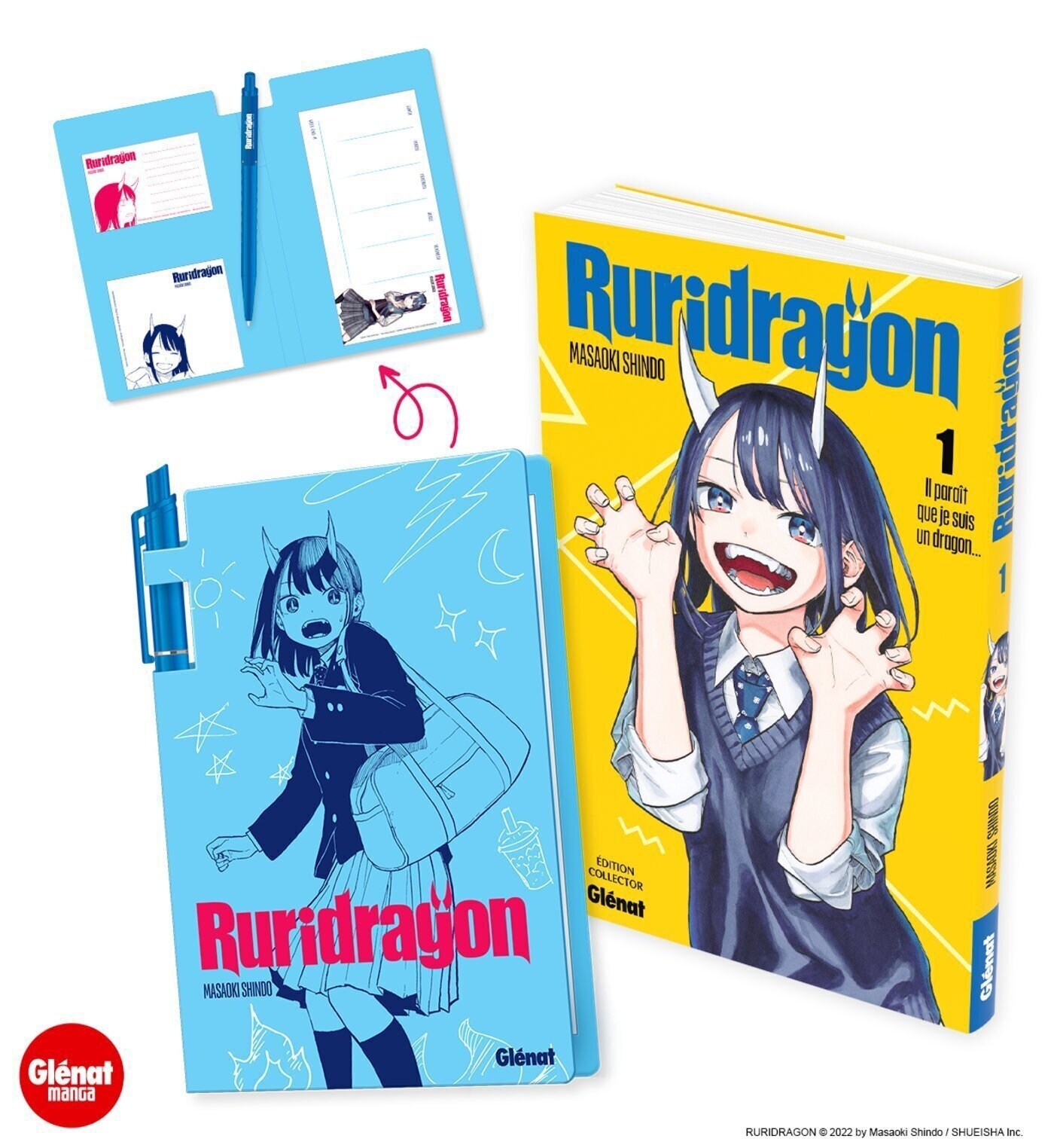 Ruridragon - Tome 01 - Édition collector - Masaoki Shindo - GLENAT