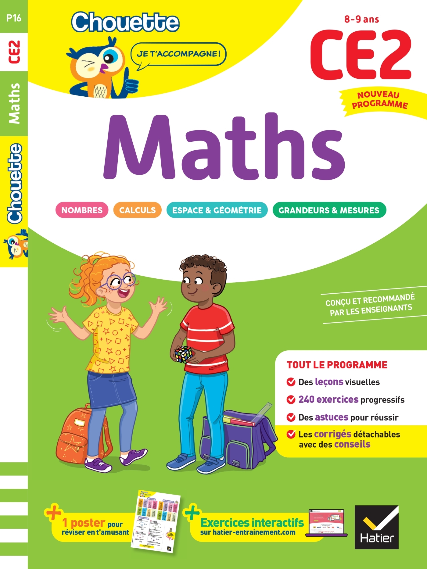 Maths CE2 - Cahier de soutien nouveau programme - Lucie Domergue, Juliette Domingie, Muriel Iribarne - HATIER