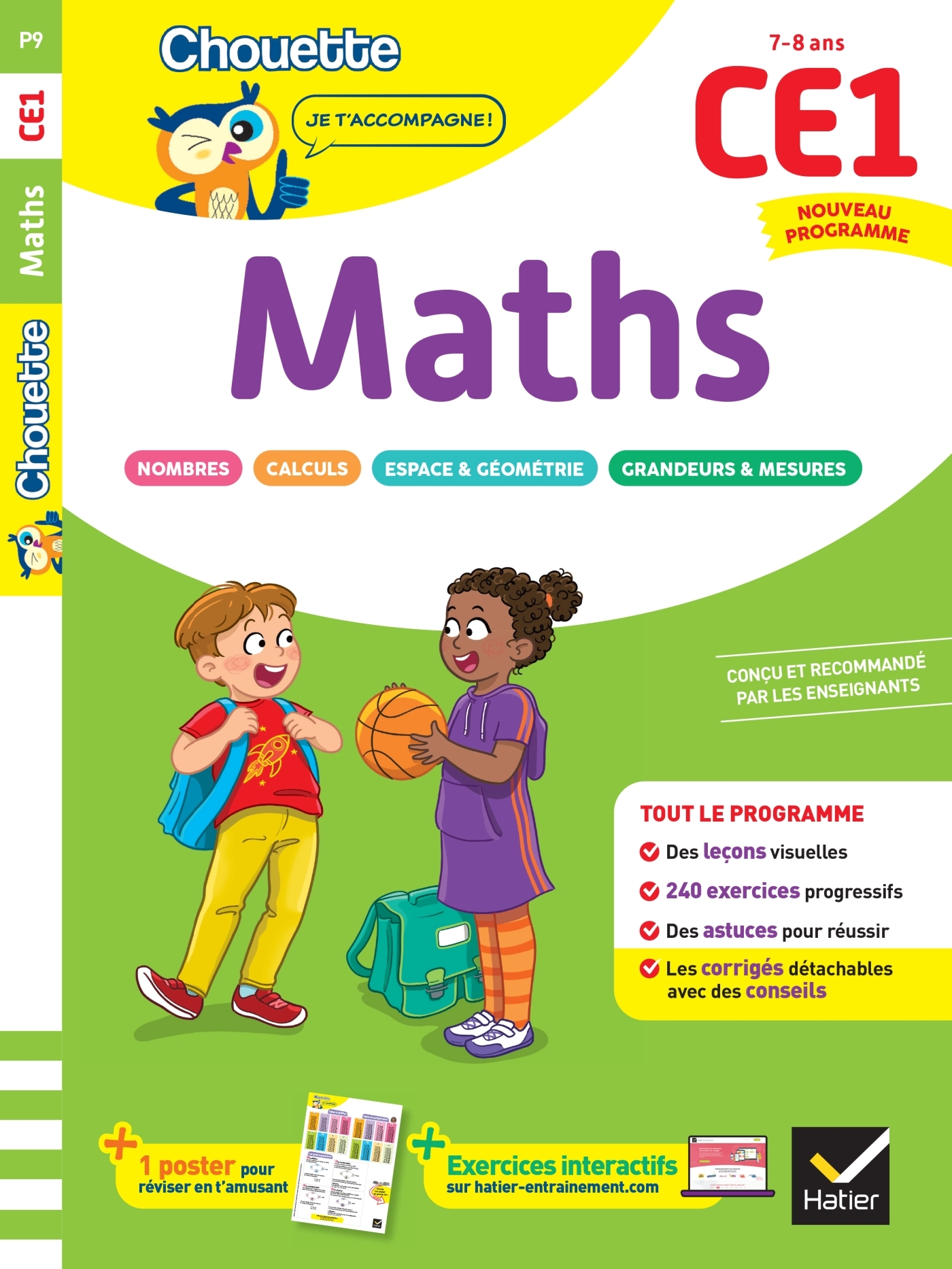 Maths CE1 - Cahier de soutien nouveau programme - Lucie Domergue, Juliette Domingie, Muriel Iribarne - HATIER