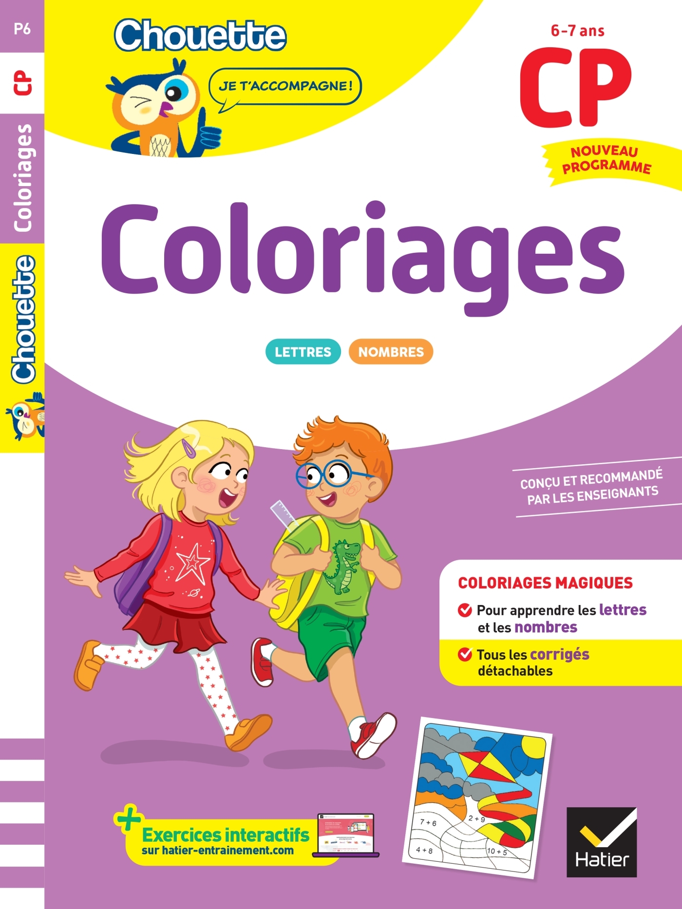 Coloriages CP - Cahier de soutien nouveau programme - Isabelle Arnaudon, Paul Beaupère - HATIER