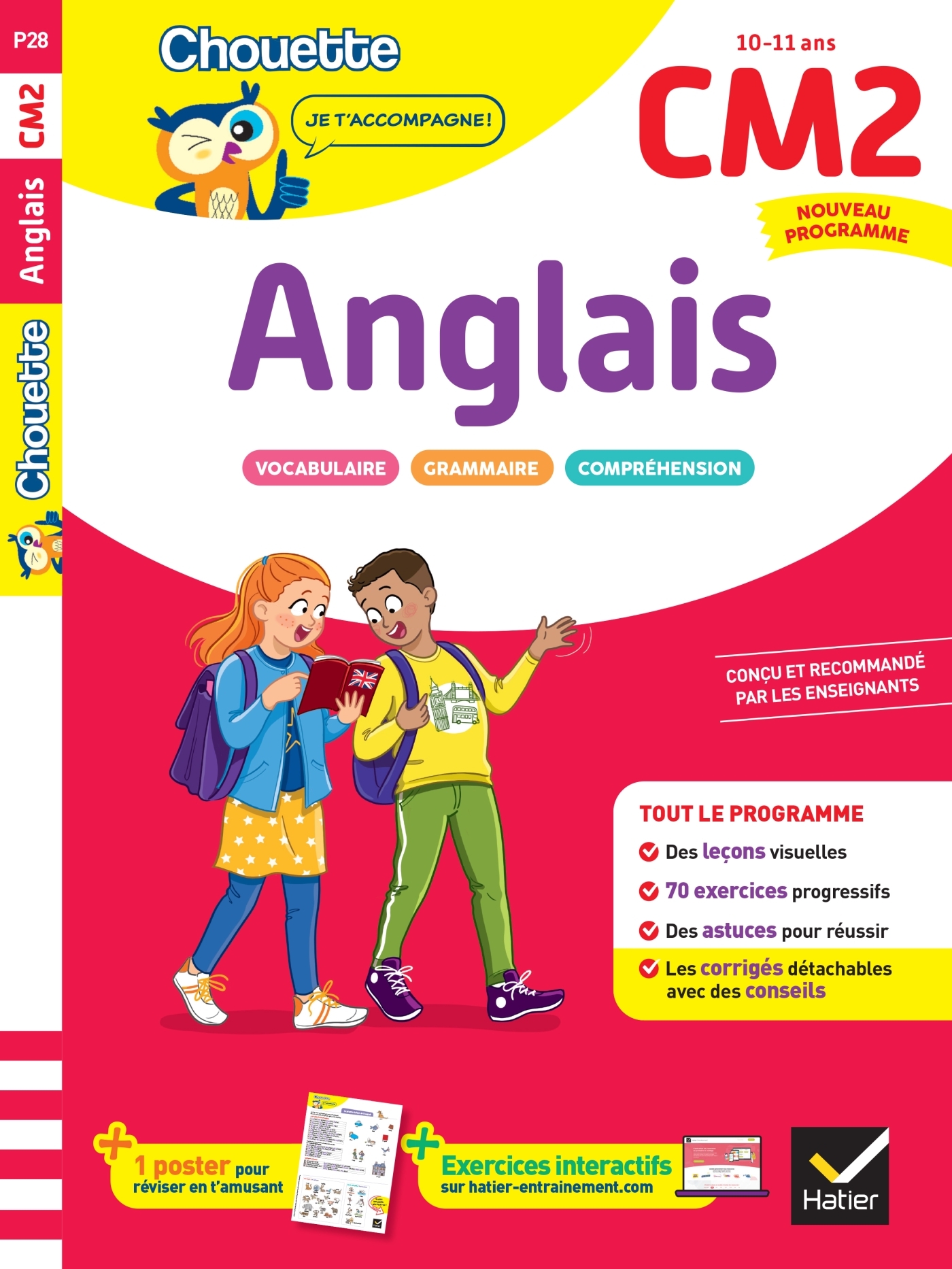 Anglais CM2 - Cahier de soutien nouveau programme - Corinne Touati - HATIER