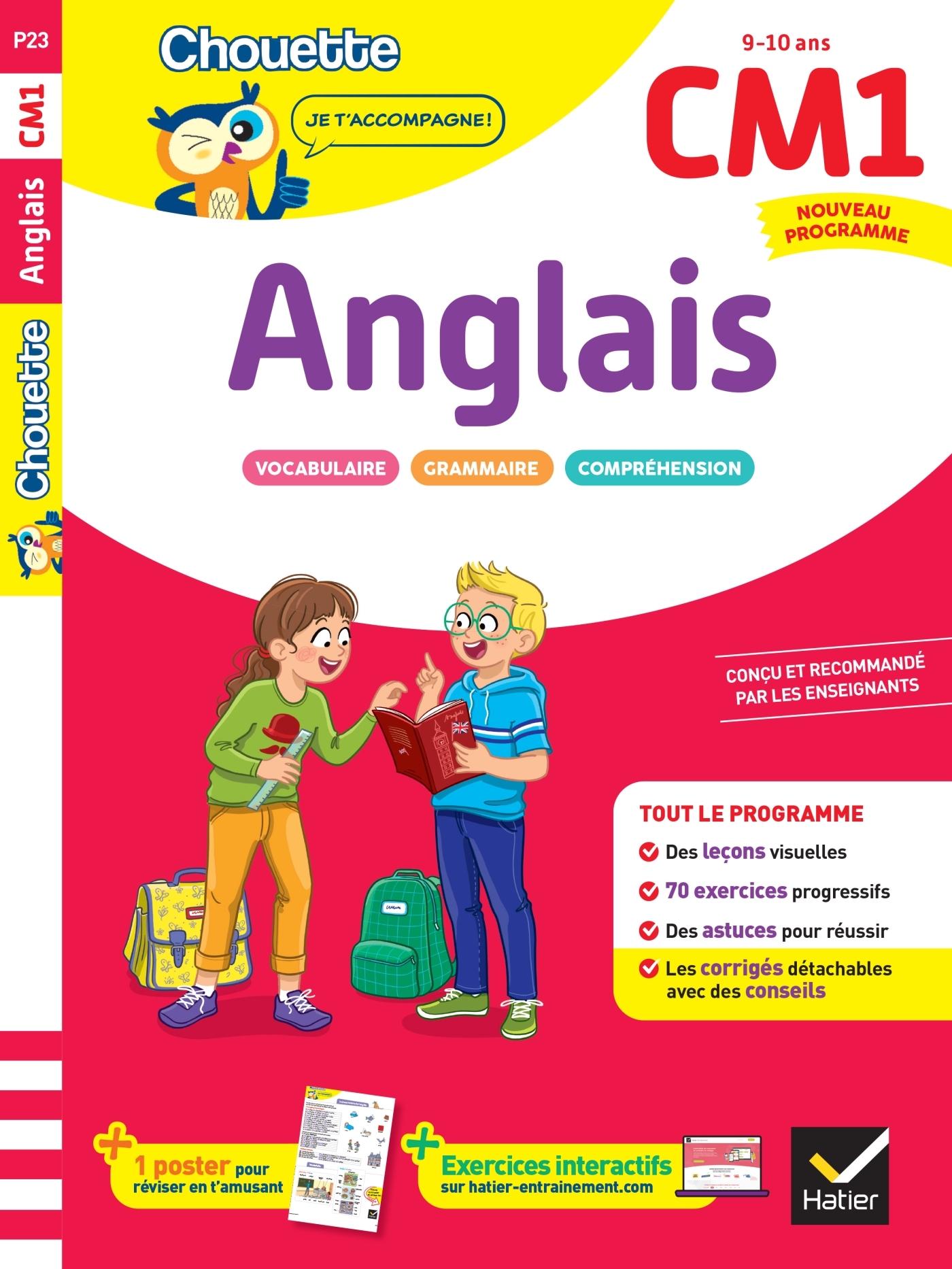 Anglais CM1  - Cahier de soutien nouveau programme - Corinne Touati - HATIER