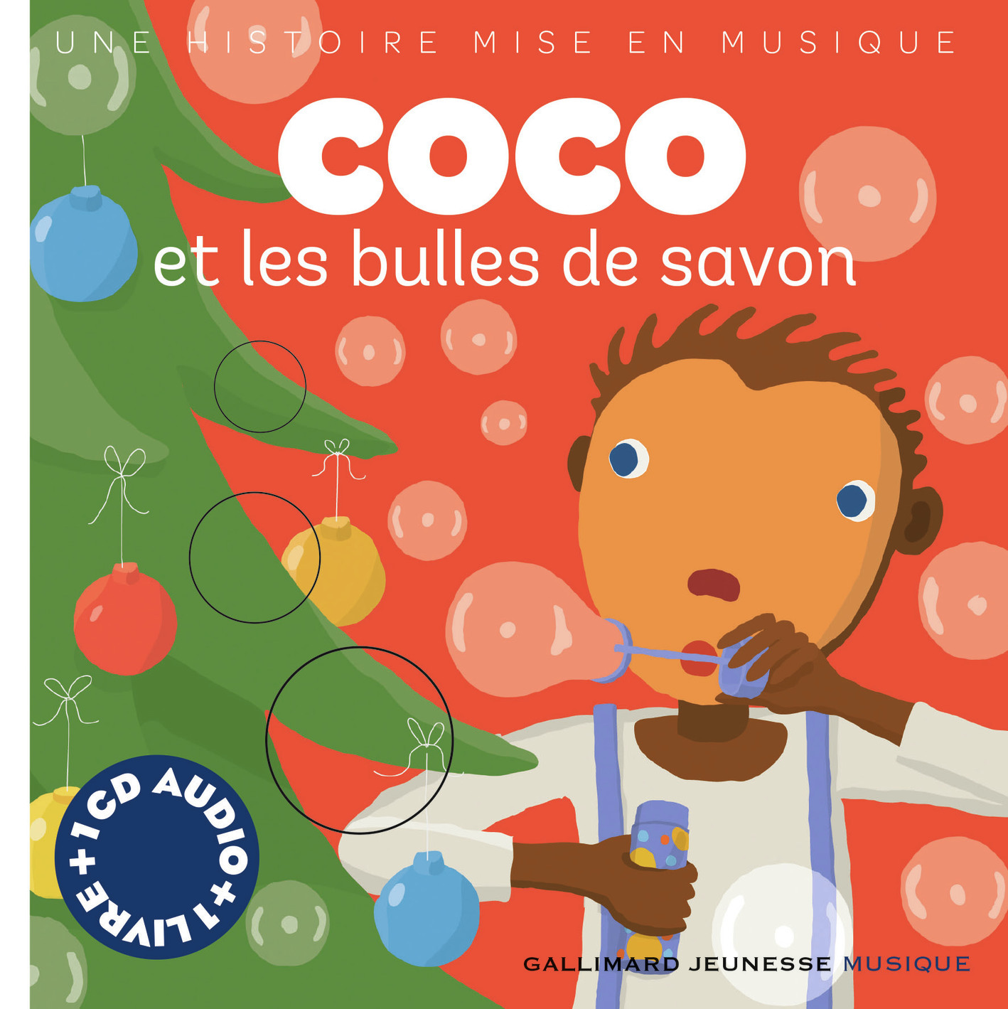 Coco et les bulles de savon - Paule Du Bouchet, Xavier Frehring - GALLIMARD JEUNE