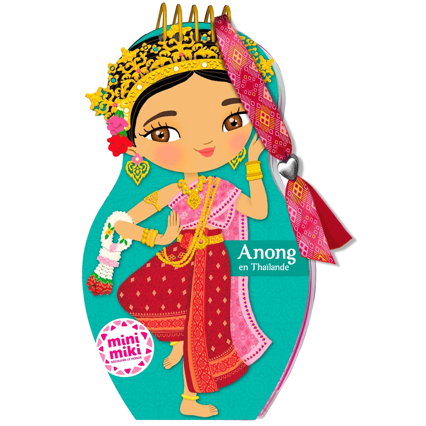 Minimiki - Carnet créatif - Anong en Thaïlande - Julie CAMEL - PLAY BAC