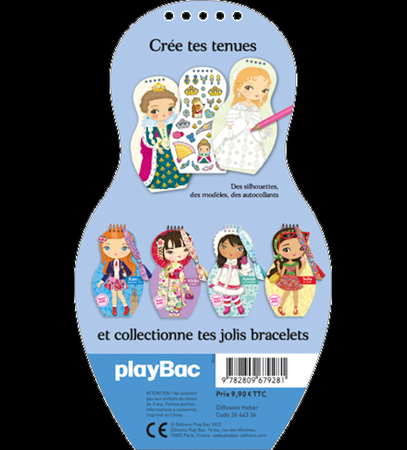 Minimiki - Carnet créatif - Anong en Thaïlande - Julie CAMEL - PLAY BAC