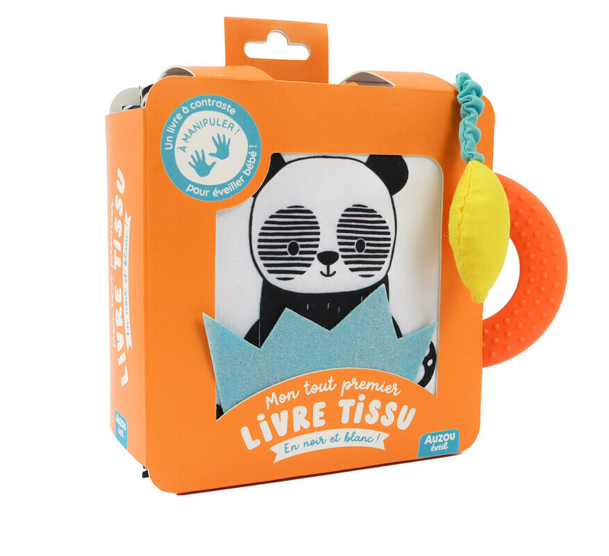 Mon tout premier livre tissu - En noir et blanc ! - Wendy Kendall - AUZOU