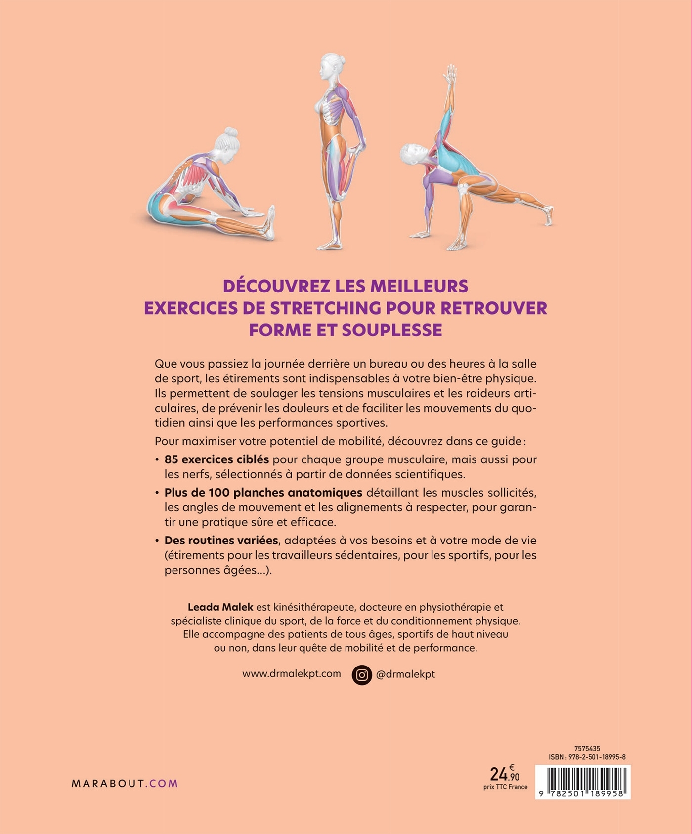 La science du stretching - Leada Malek-Salehi - MARABOUT