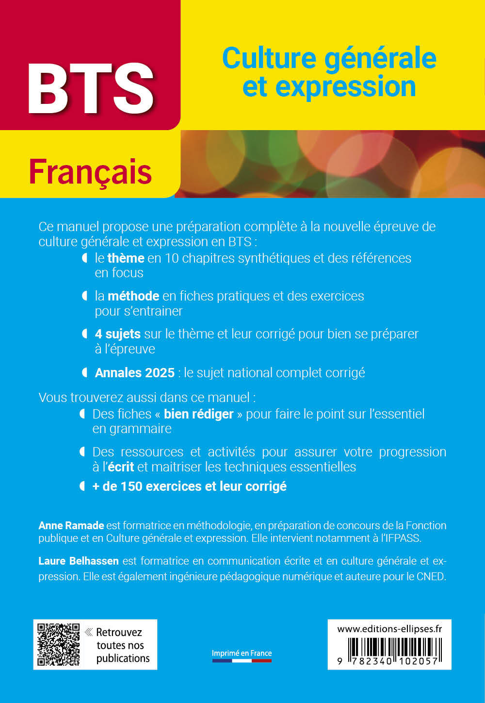 BTS Français. Culture générale et expression. Les animaux et nous : imaginer, connaître, comprendre l’animal - Laure Belhassen, Anne Ramade - ELLIPSES