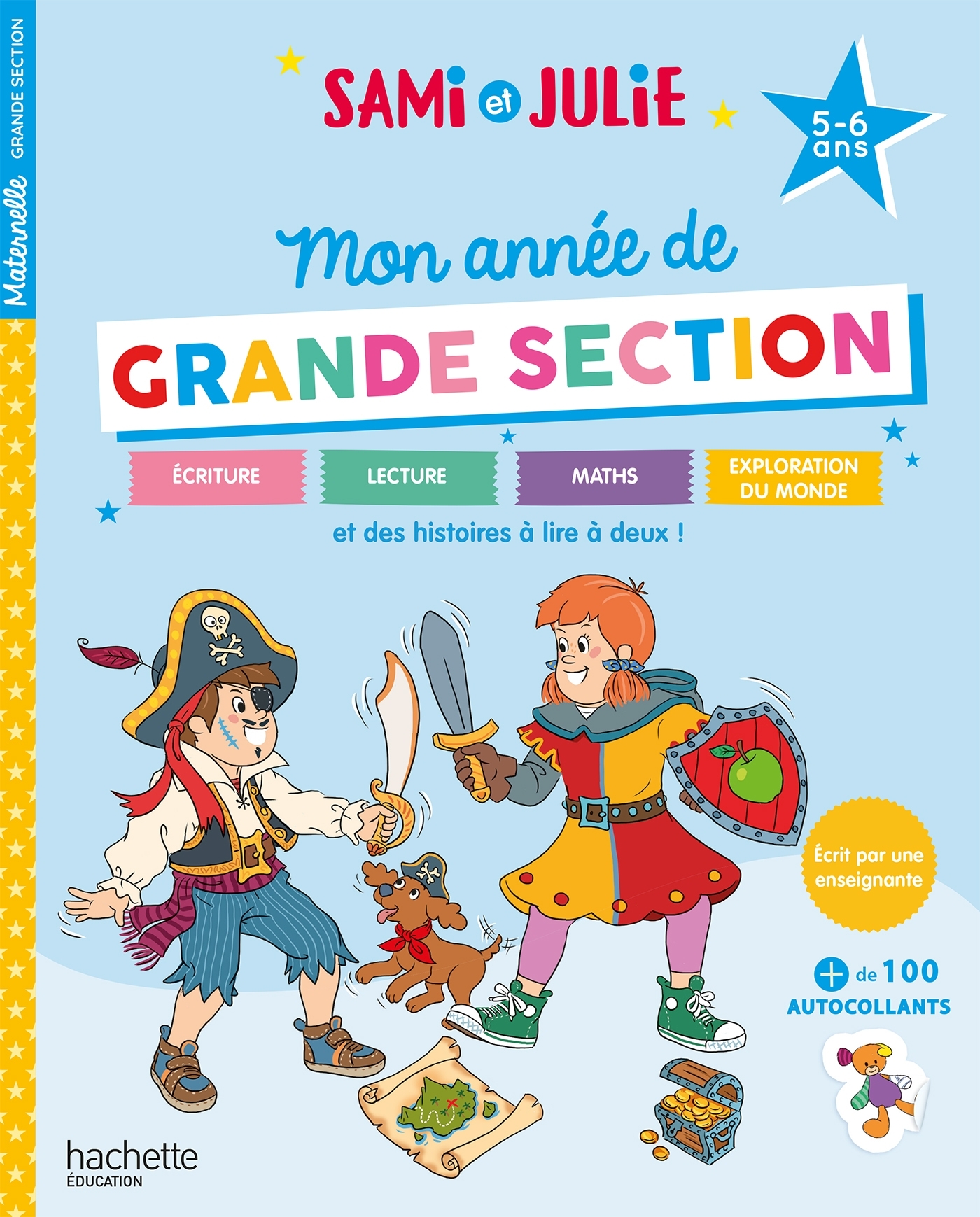 Sami et Julie - Mon année de Grande Section (5-6 ans) - Caroline Marcel, Alain Boyer - HACHETTE EDUC