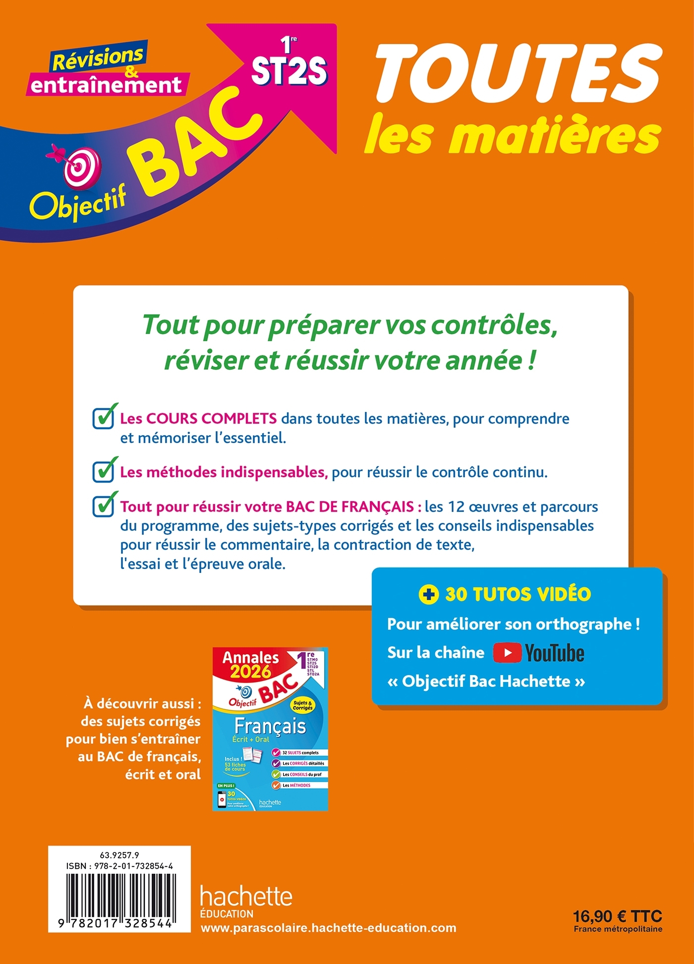 Objectif BAC 2026 - 1re ST2S  Toutes les matières - Catherine Duffau, Alain Prost, Caroline Garnier, Oscar Torres Vera, Chrystelle Ménard, Mina Oumassaoud, Jean-Pierre Durandeau, Raphäel Marteletti, Michel Stillkrauth, Cédric Climent, Marie-Sophie Cuttaz,