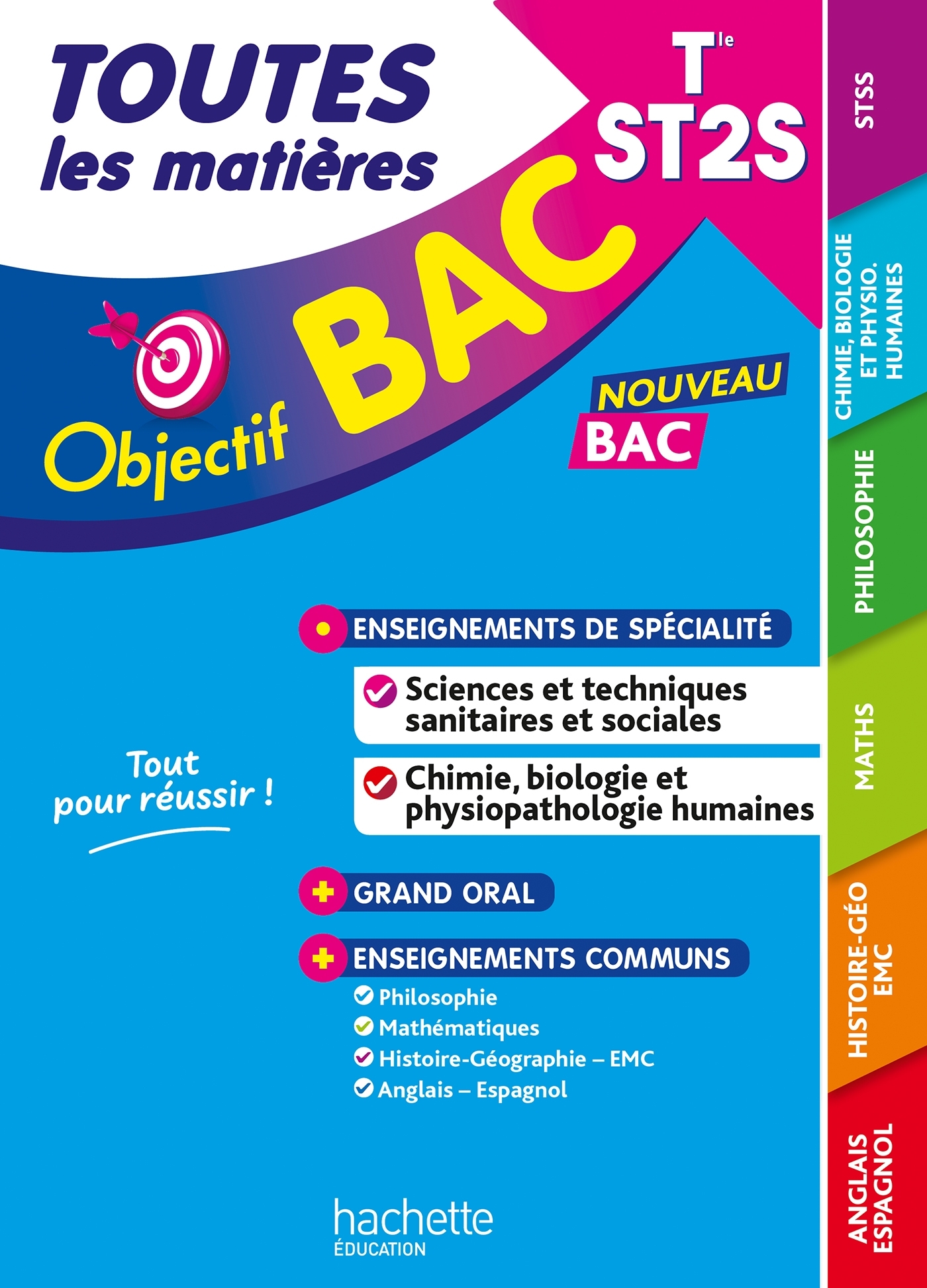 Objectif BAC 2026 - Terminale ST2S Toutes les matières - Chrystelle Ménard, Caroline Garnier, Alain Prost, Oscar Torres Vera, Mina Oumassaoud, Luc Réjaud, Marie-Pierre Rey-Nony, Yohann Durand, Nathalie Nieuviarts, Cédric Climent, Marie-Sophie Cuttaz, Alai