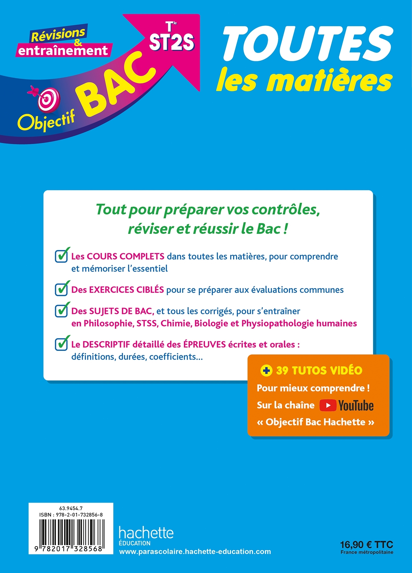 Objectif BAC 2026 - Terminale ST2S Toutes les matières - Chrystelle Ménard, Caroline Garnier, Alain Prost, Oscar Torres Vera, Mina Oumassaoud, Luc Réjaud, Marie-Pierre Rey-Nony, Yohann Durand, Nathalie Nieuviarts, Cédric Climent, Marie-Sophie Cuttaz, Alai