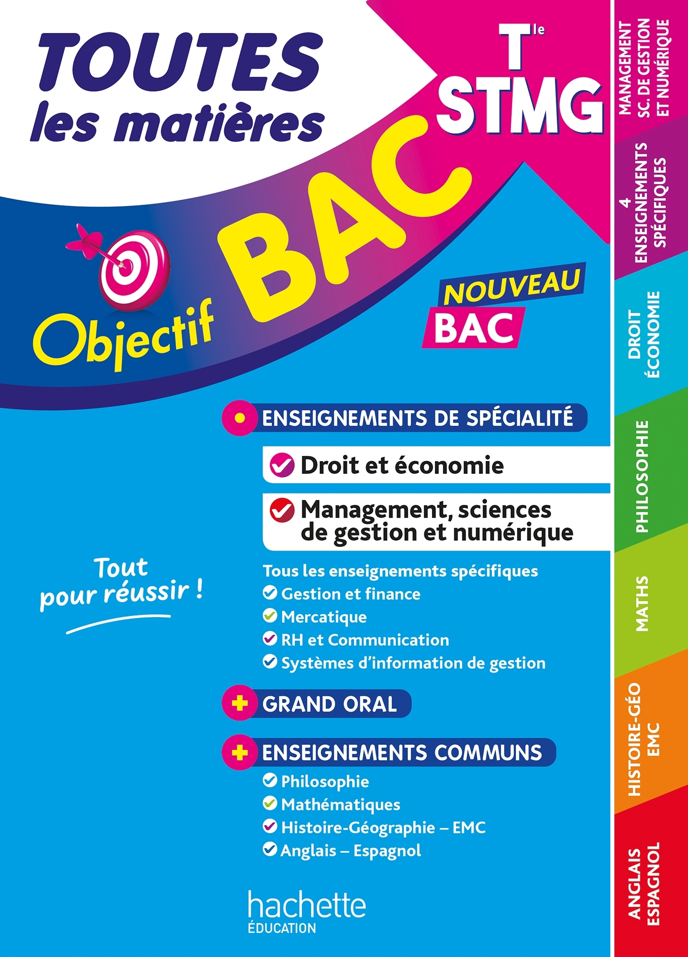 Objectif BAC 2026 - Terminale STMG Toutes les matières - Nicolas Bloch, Alain Prost, Caroline Garnier, Oscar Torres Vera, Stéphanie Di Costanzo, T. Beschmout, Delphine Roberjot Duthion, Yohann Durand, Nathalie Nieuviarts, Cédric Climent, Marie-Sophie Cutt